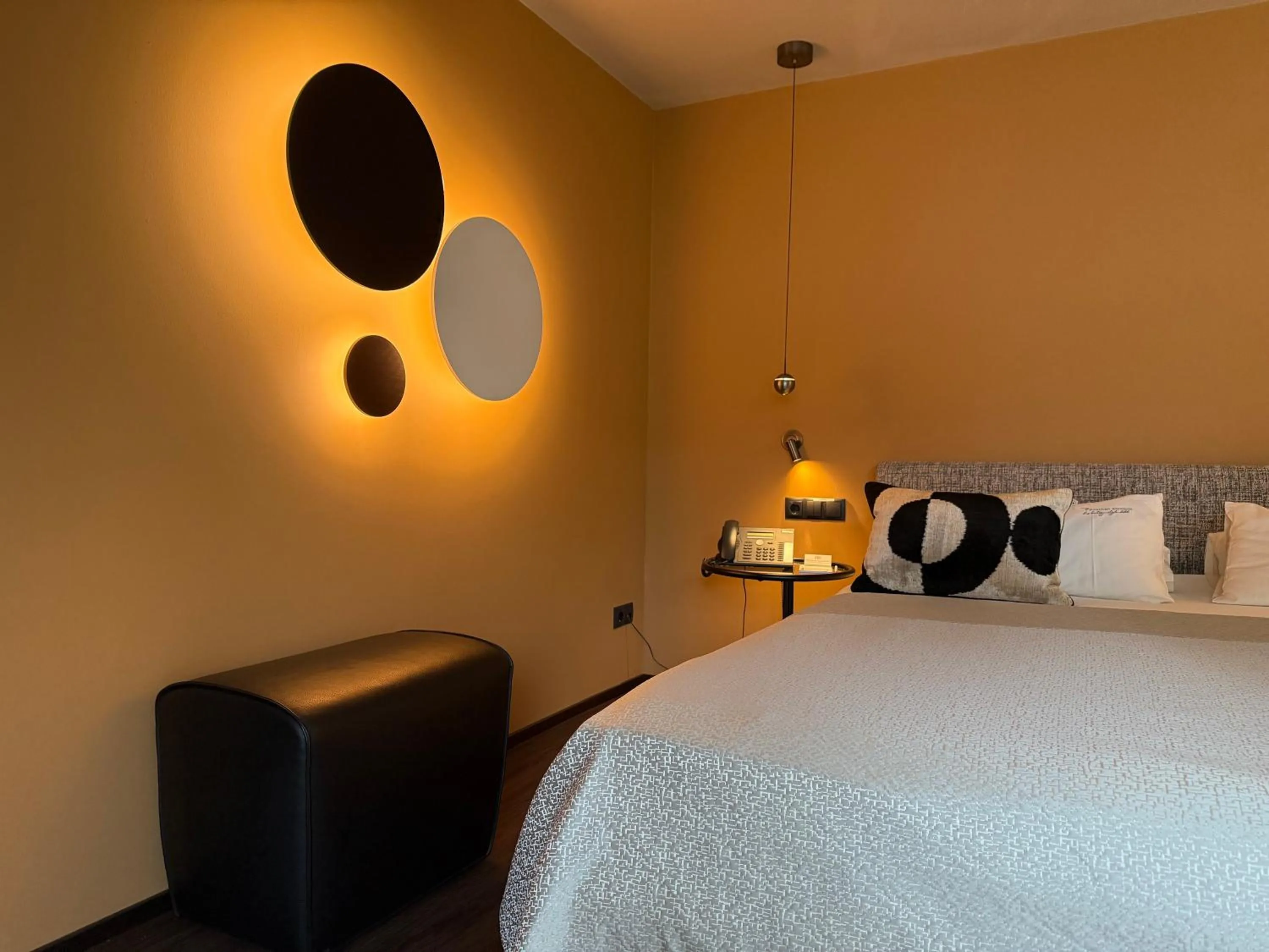 Photo of the whole room, Bed in hirschen dornbirn - das boutiquestyle hotel - skyrelax & wellness im rooftop