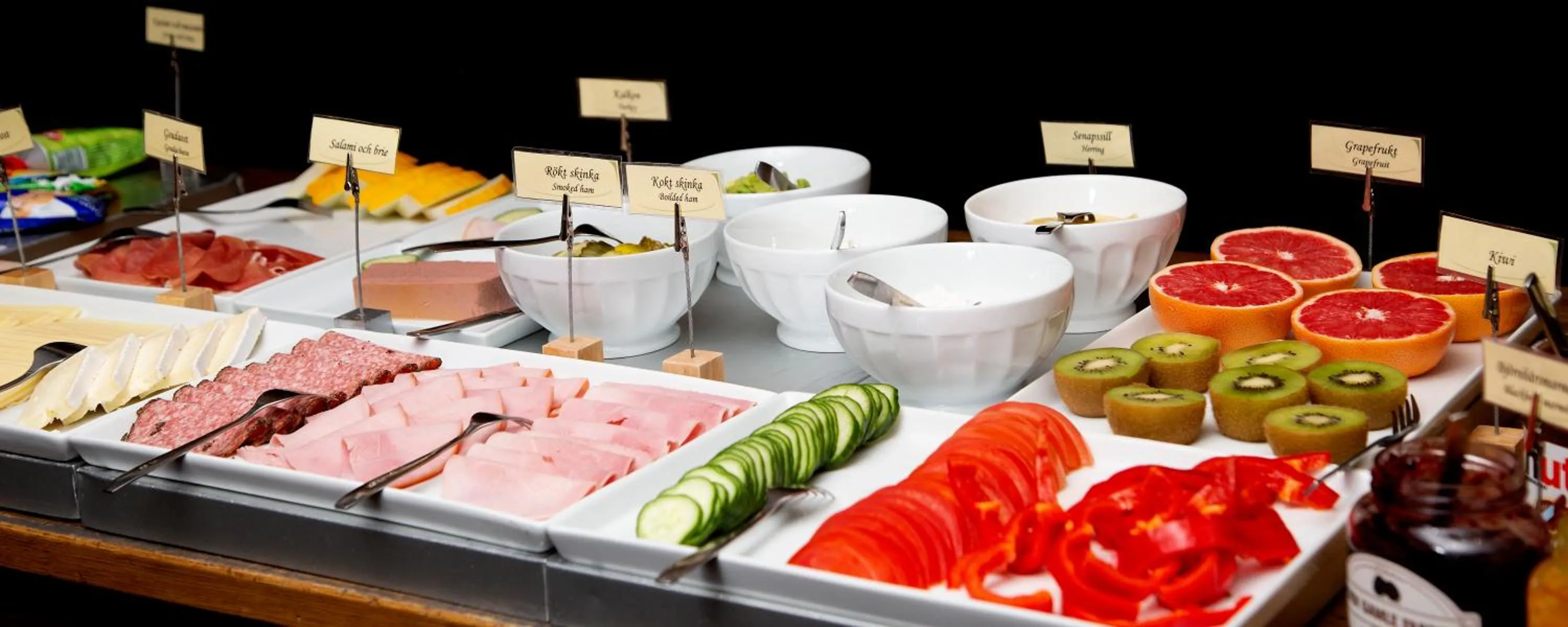 Buffet breakfast in Sure Hotel by Best Western Algen