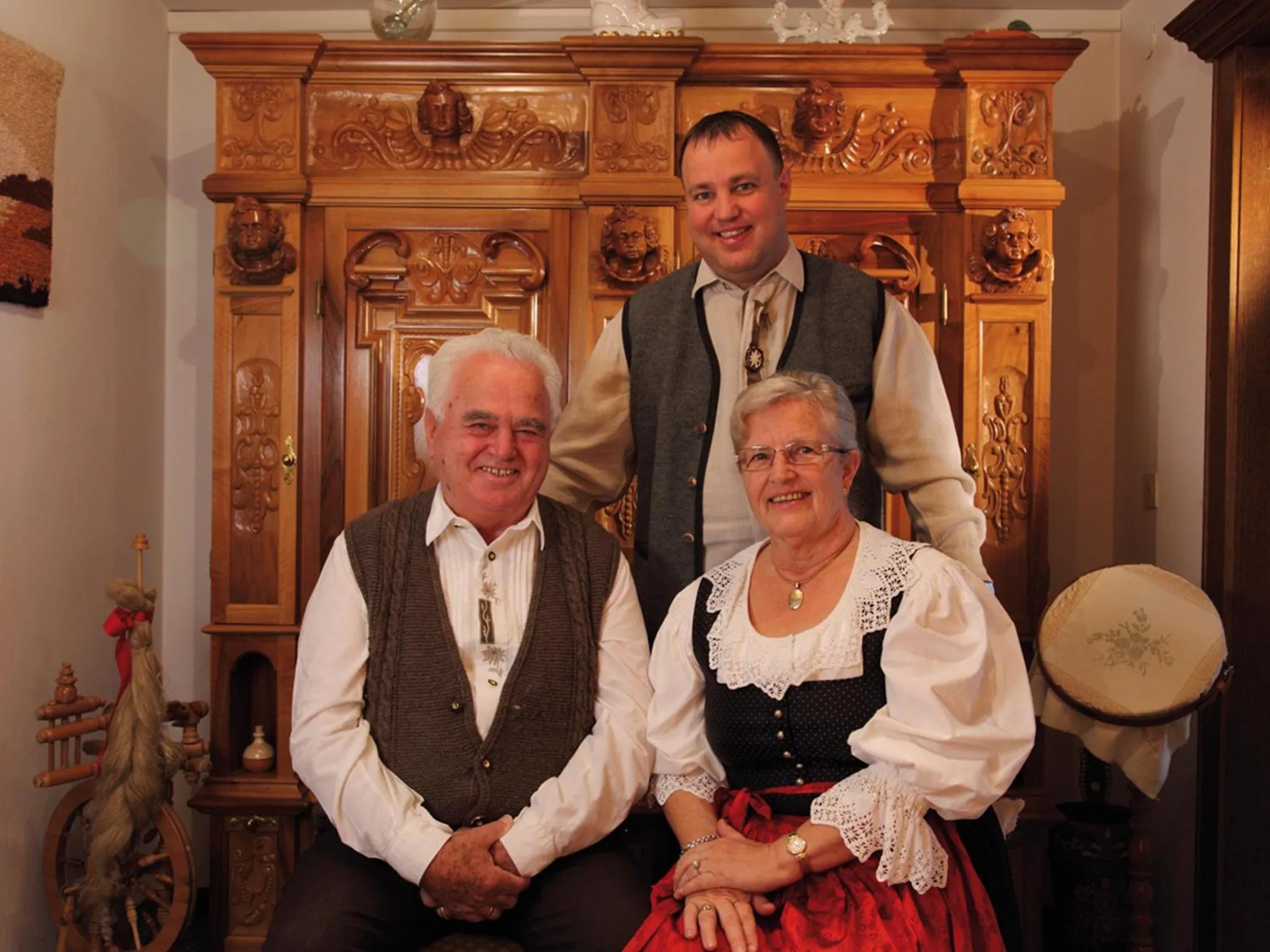 group of guests in Sporthotel Krone