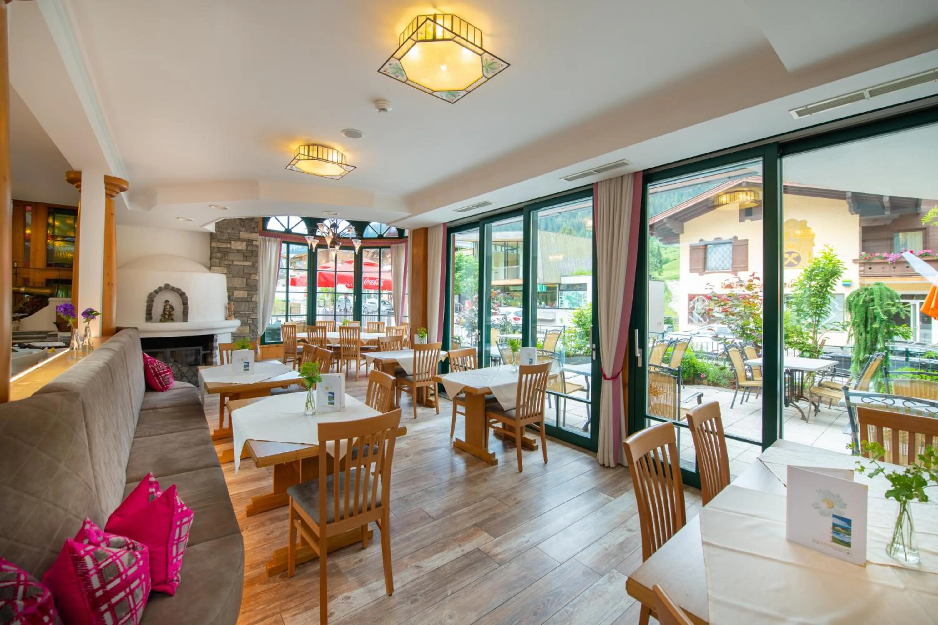 Restaurant/places to eat in Hotel Guggenberger