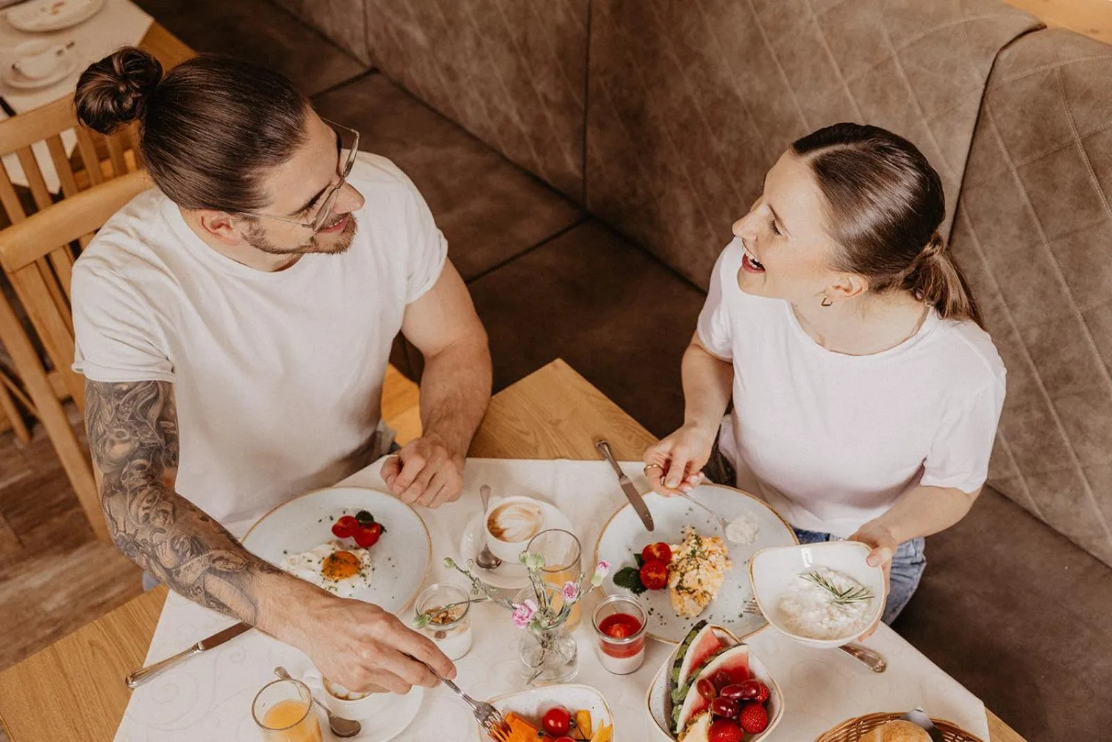 Breakfast in Hotel Guggenberger