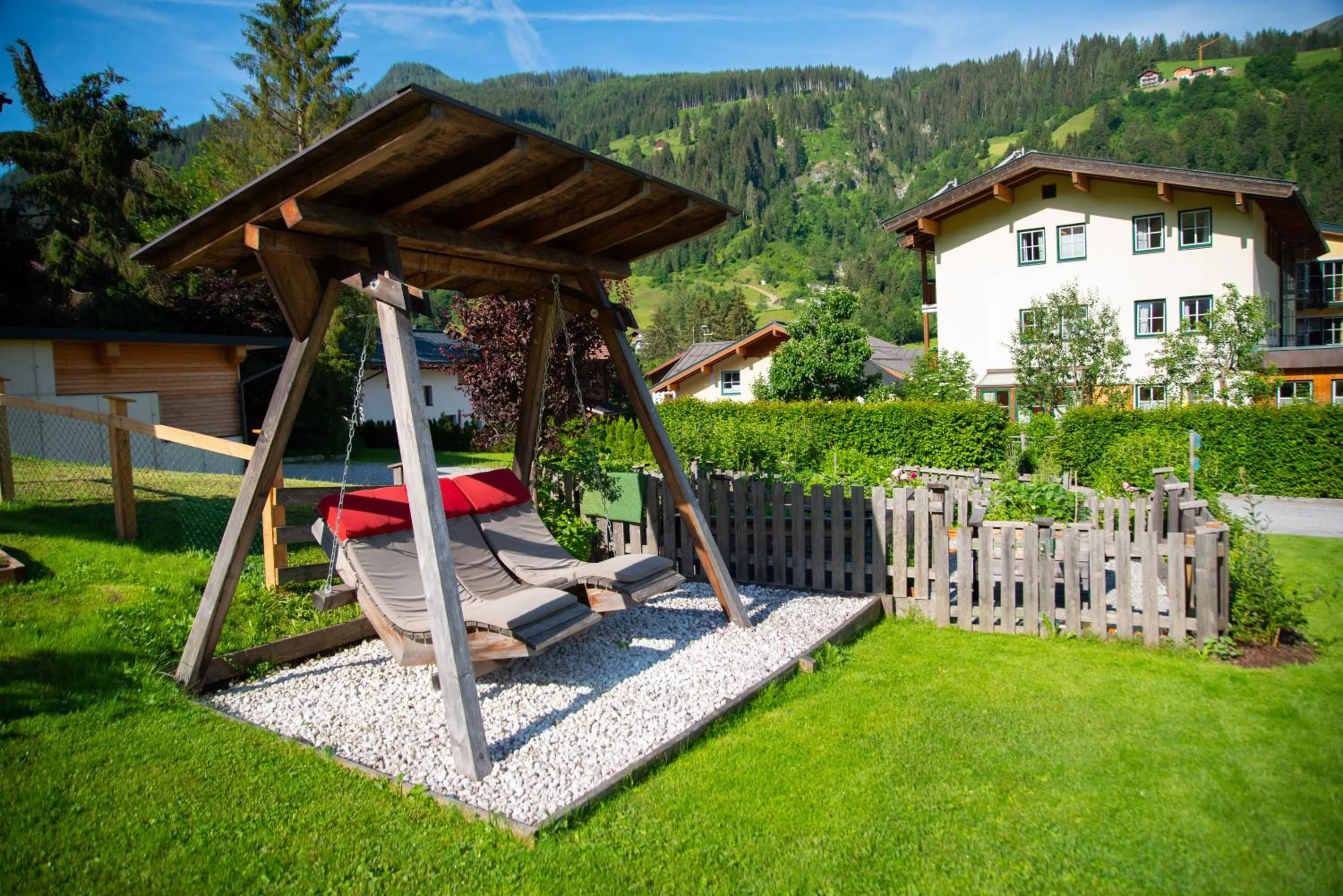 Children play ground in Hotel Guggenberger