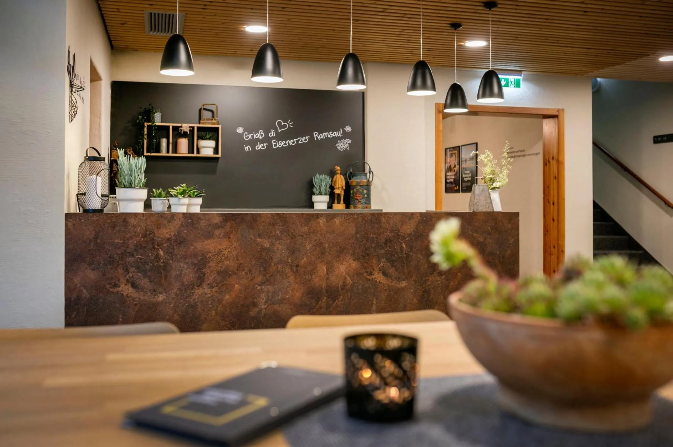 Lobby or reception in JUFA Hotel Eisenerzer Ramsau