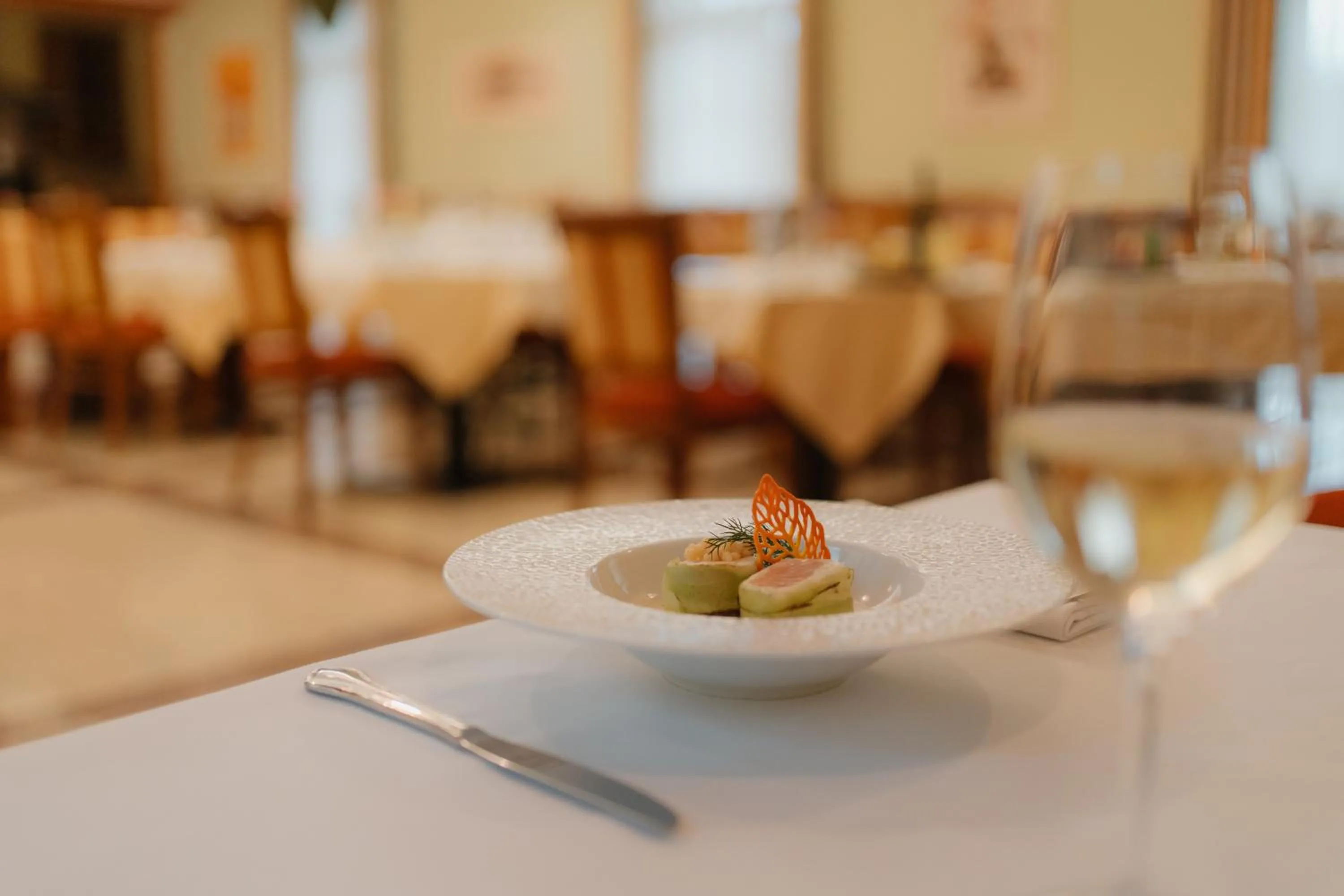 Restaurant/places to eat in Schlössl Hotel Kindl