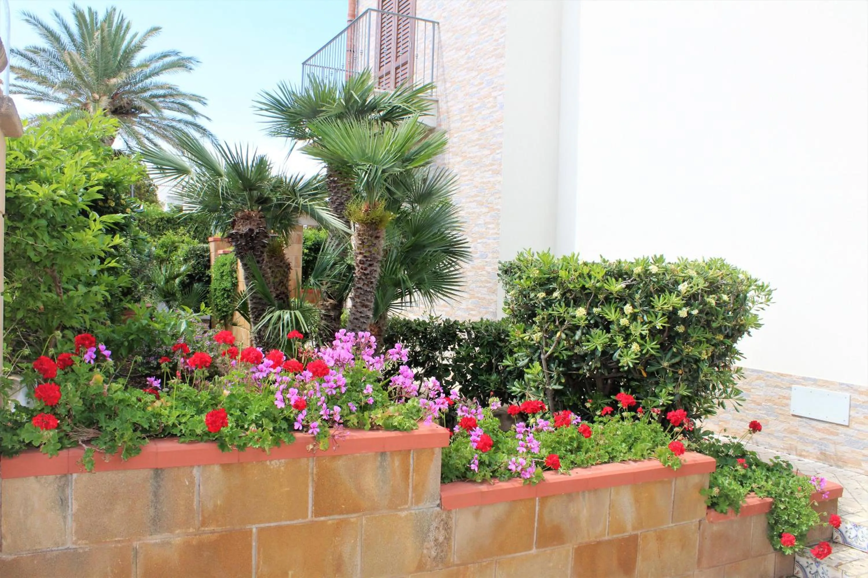 Garden in B&B Villa Bea