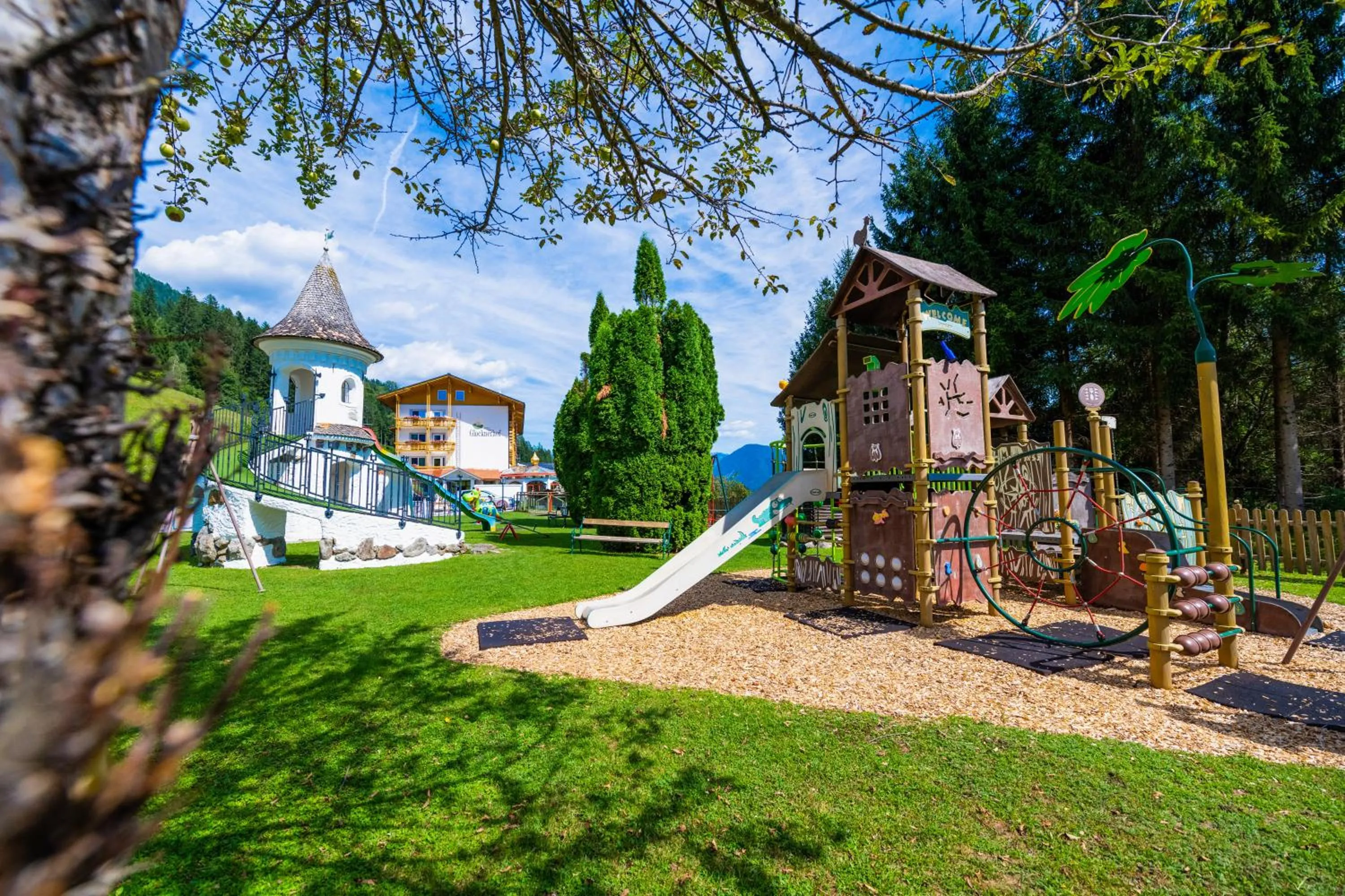 Children play ground in Hotel Glocknerhof