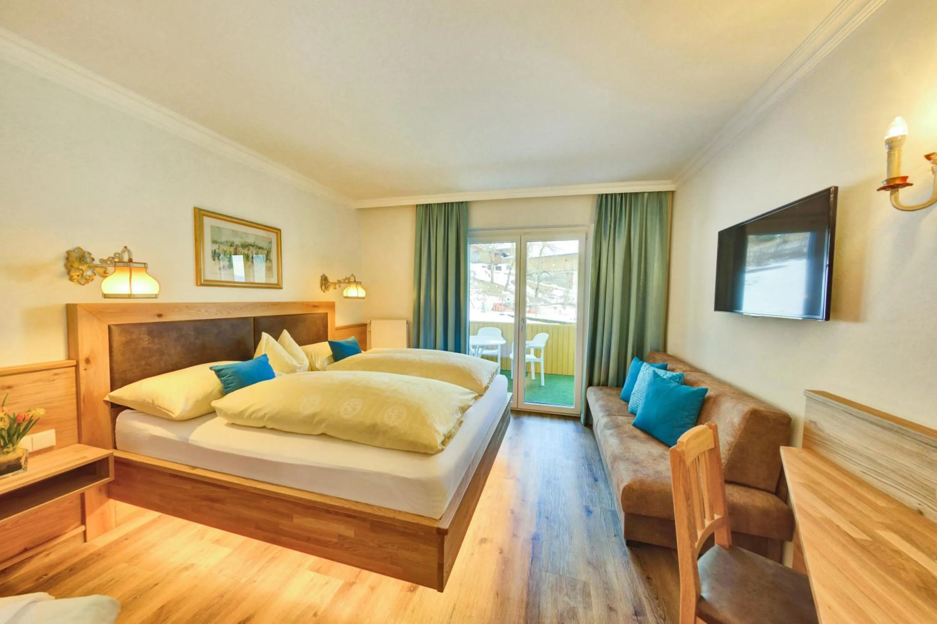 Bed in Hotel Glocknerhof