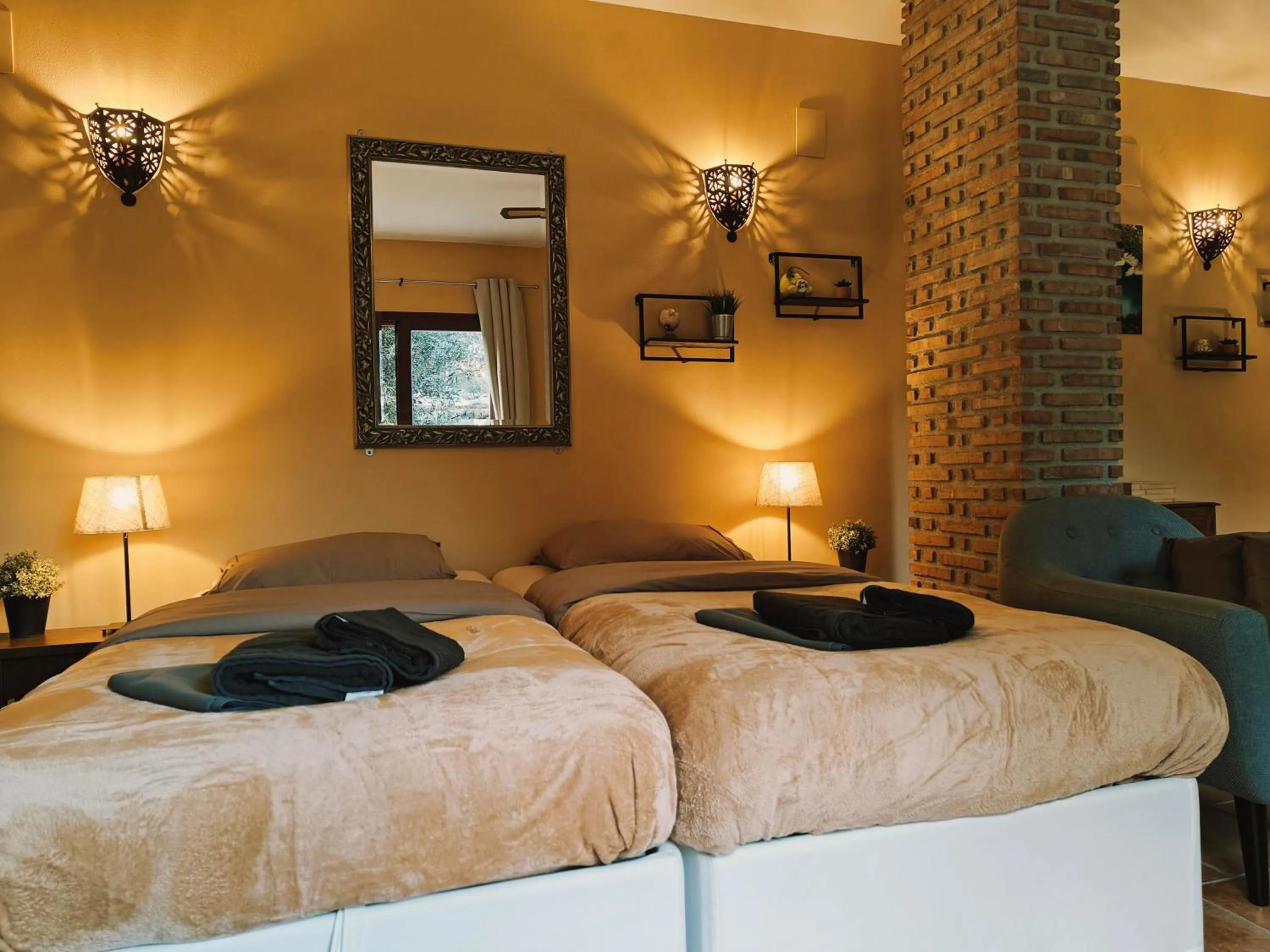 Bed in Finca Oliva