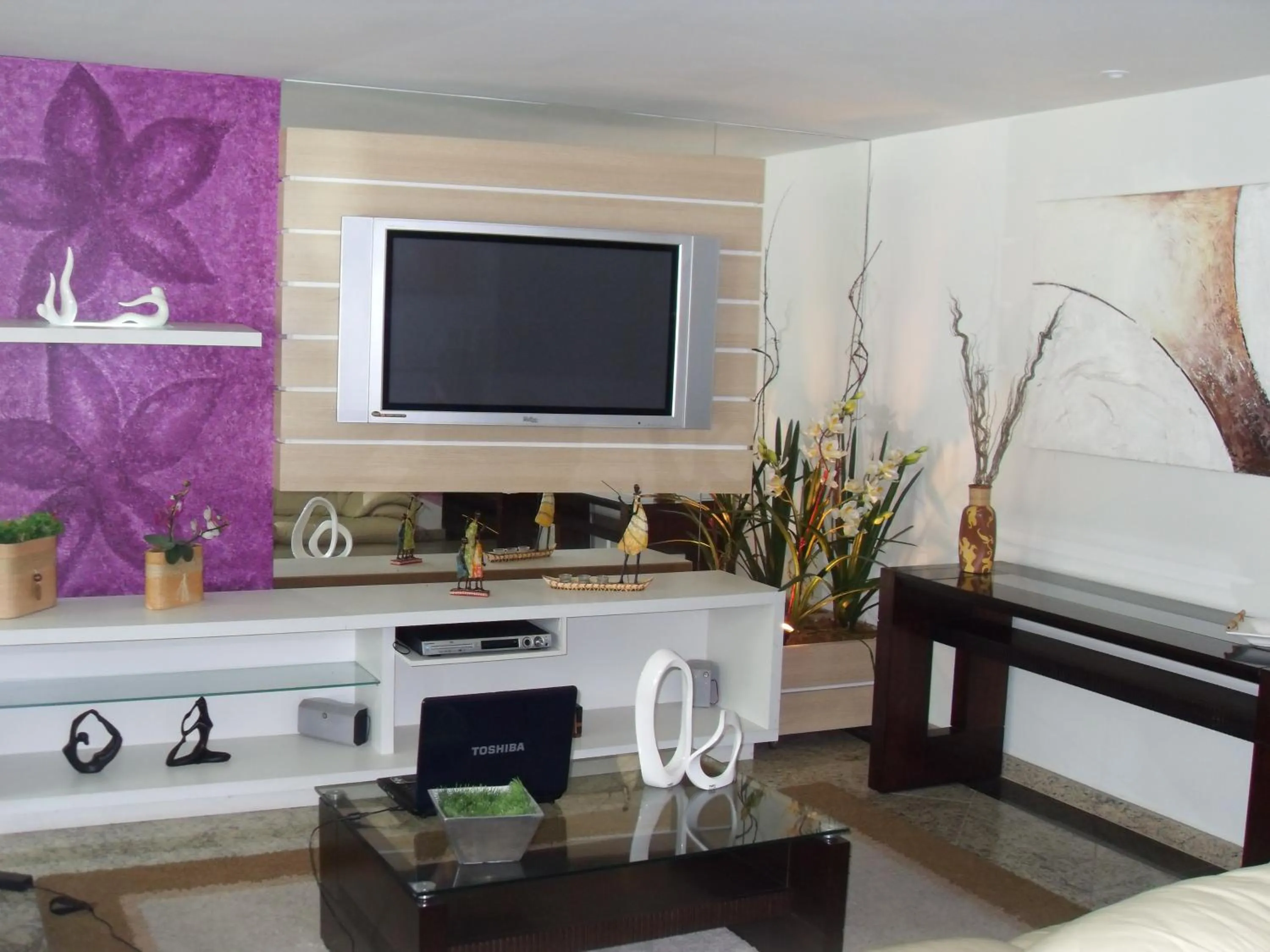 Lobby or reception in Loft da Prainha