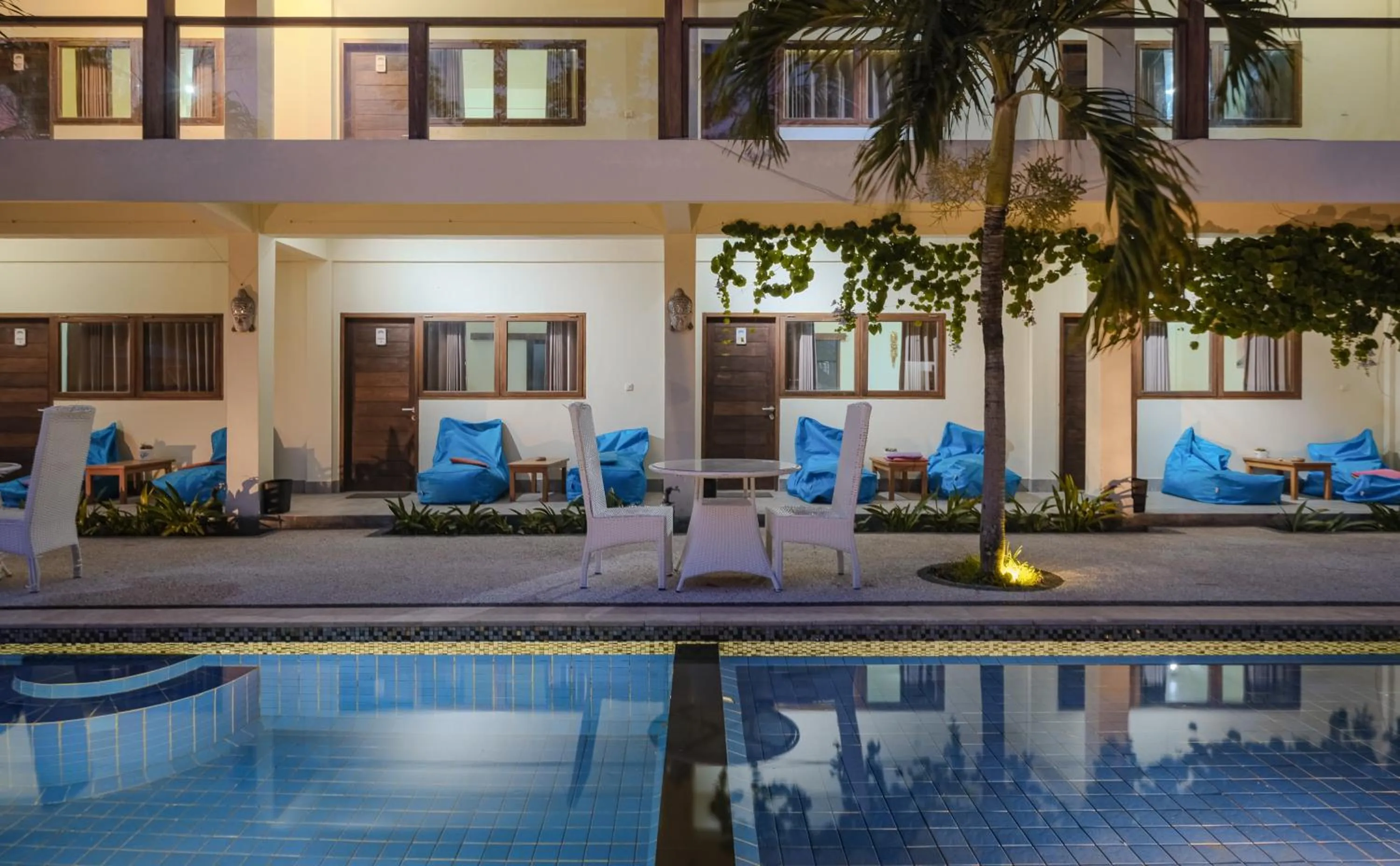 Pool view in Trawangan Nirvana