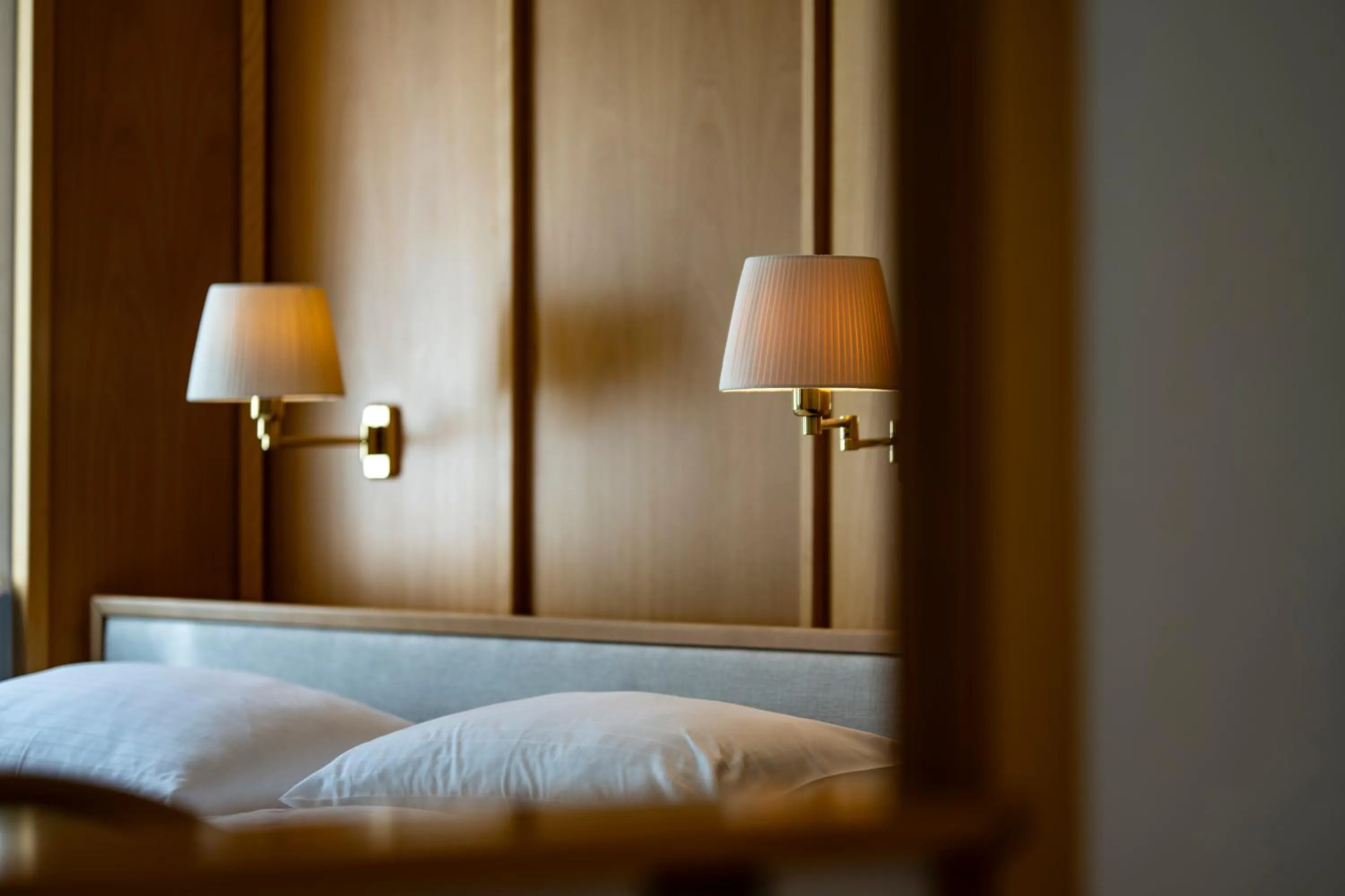 Decorative detail, Bed in Sporthotel am Semmering