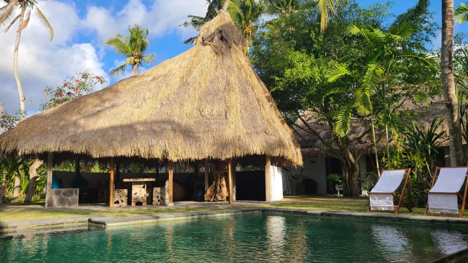 Swimming pool in Tiki Boutique Hotel Spa Lombok