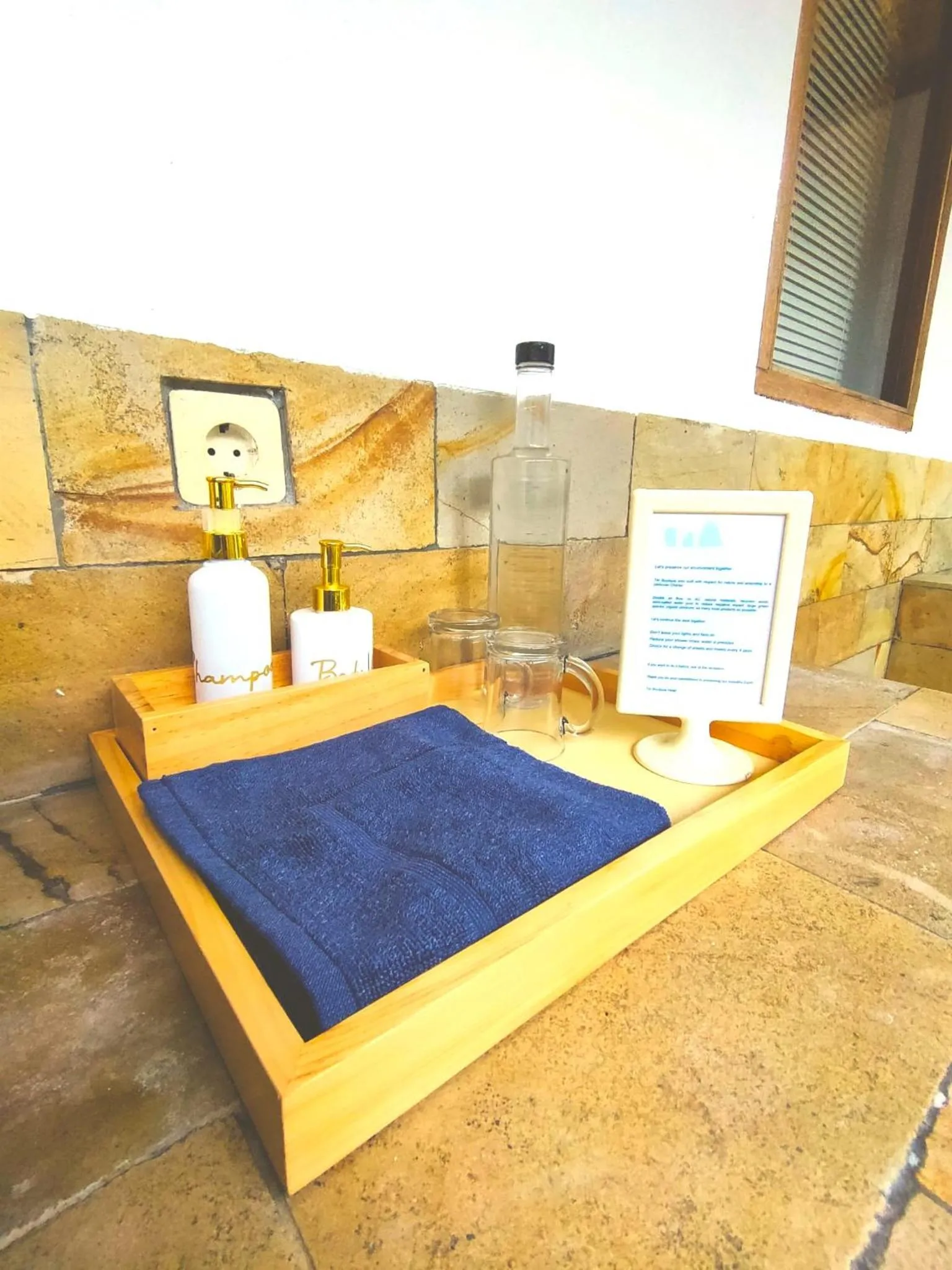 Open Air Bath in Tiki Boutique Hotel Spa Lombok