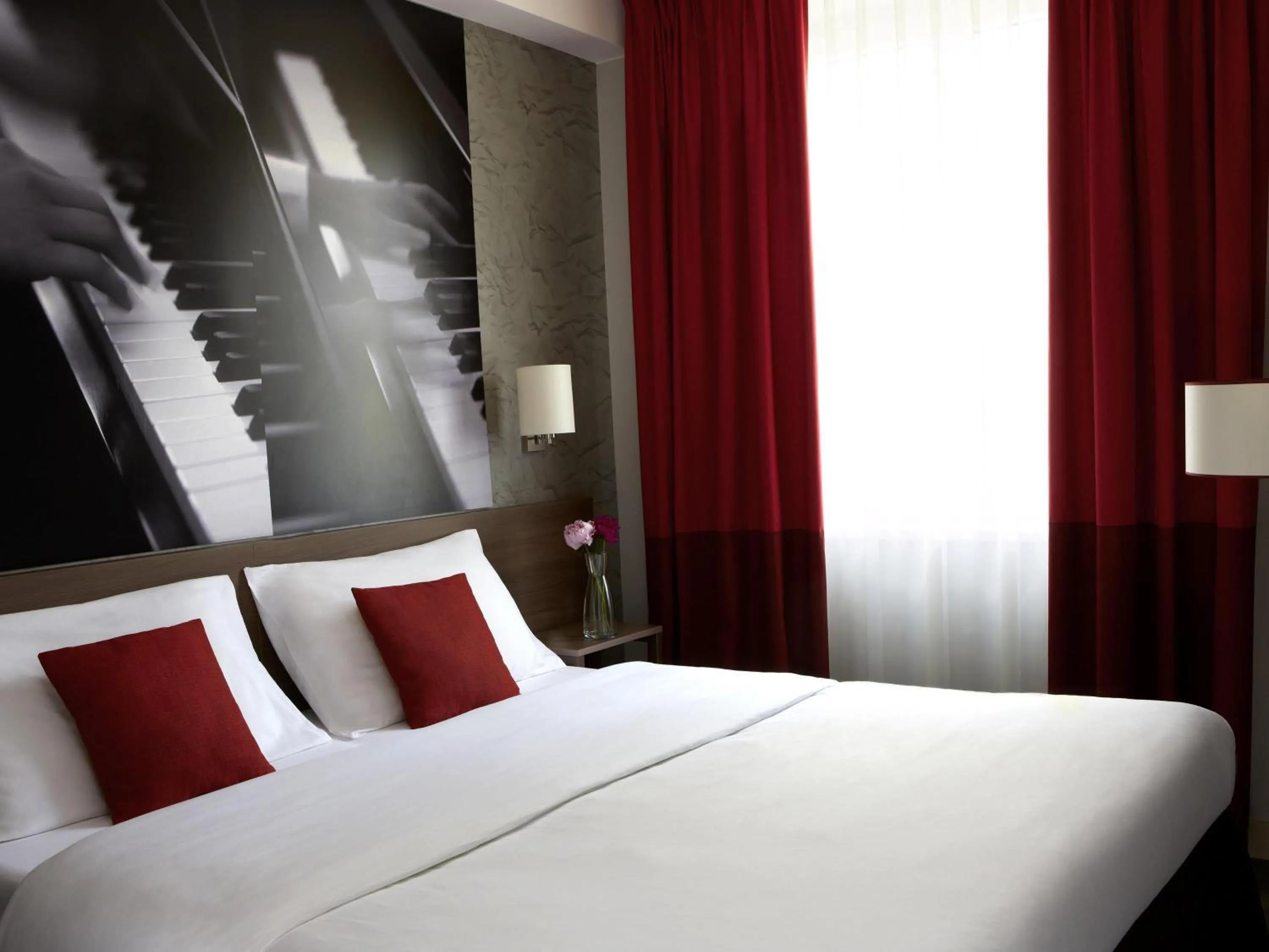 Bedroom, Bed in Aparthotel Adagio Vienna City