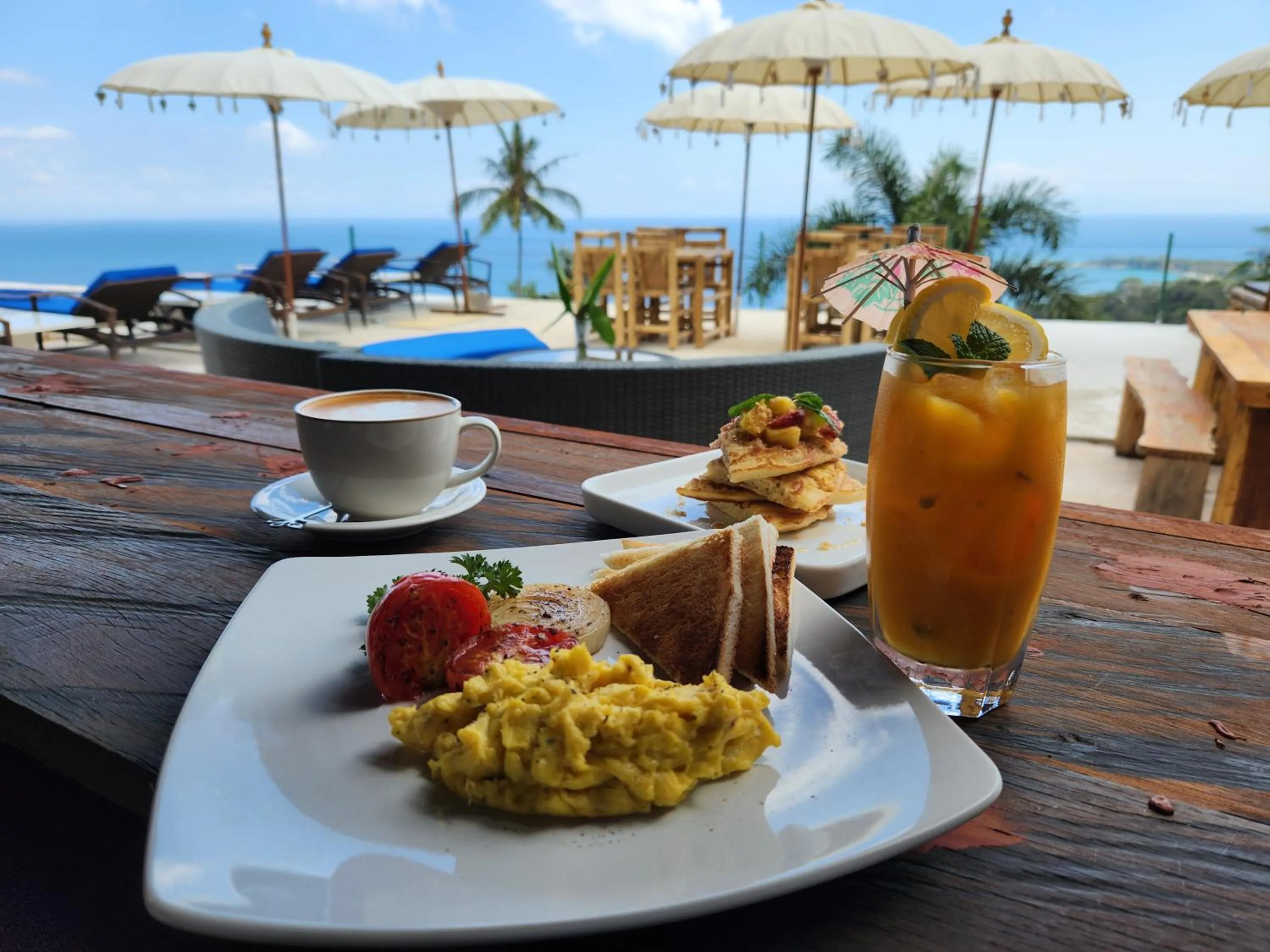 Food in Villa Umbrella Lombok