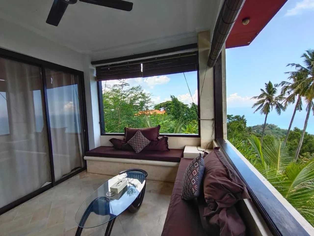 Natural landscape in Villa Umbrella Lombok