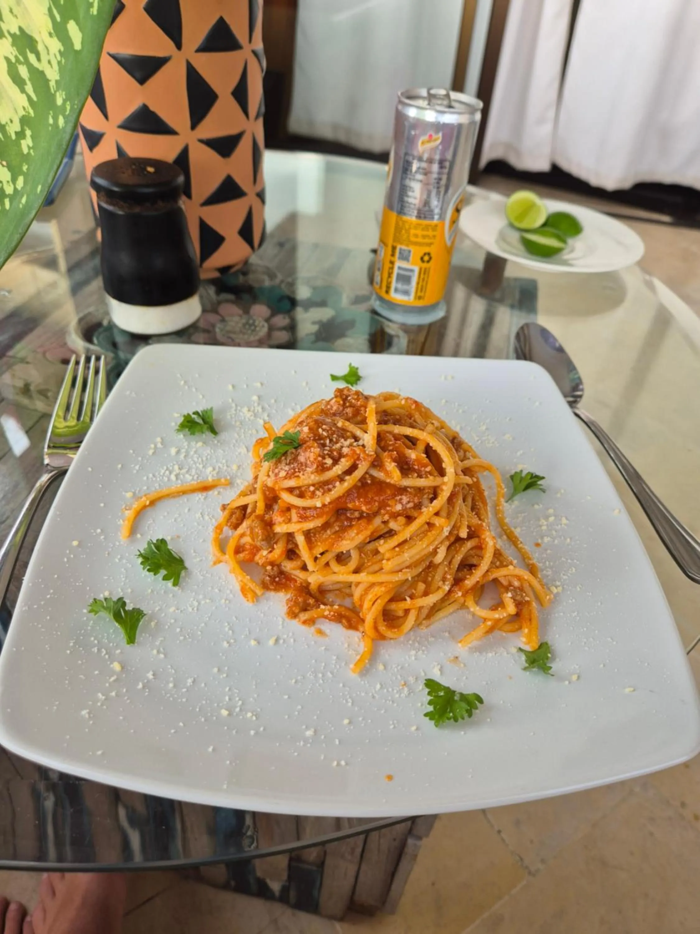 Food and drinks in Villa Umbrella Lombok