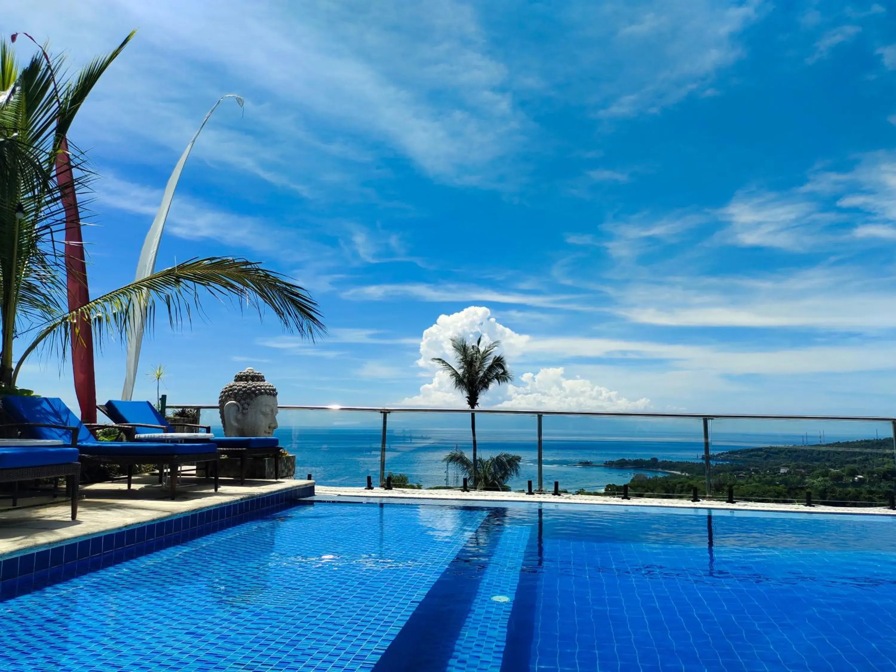 Sunset View in Villa Umbrella Lombok Sunset View in Villa Umbrella Lombok