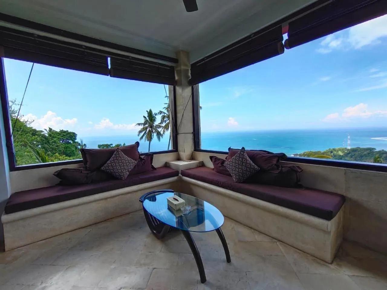 Natural landscape in Villa Umbrella Lombok