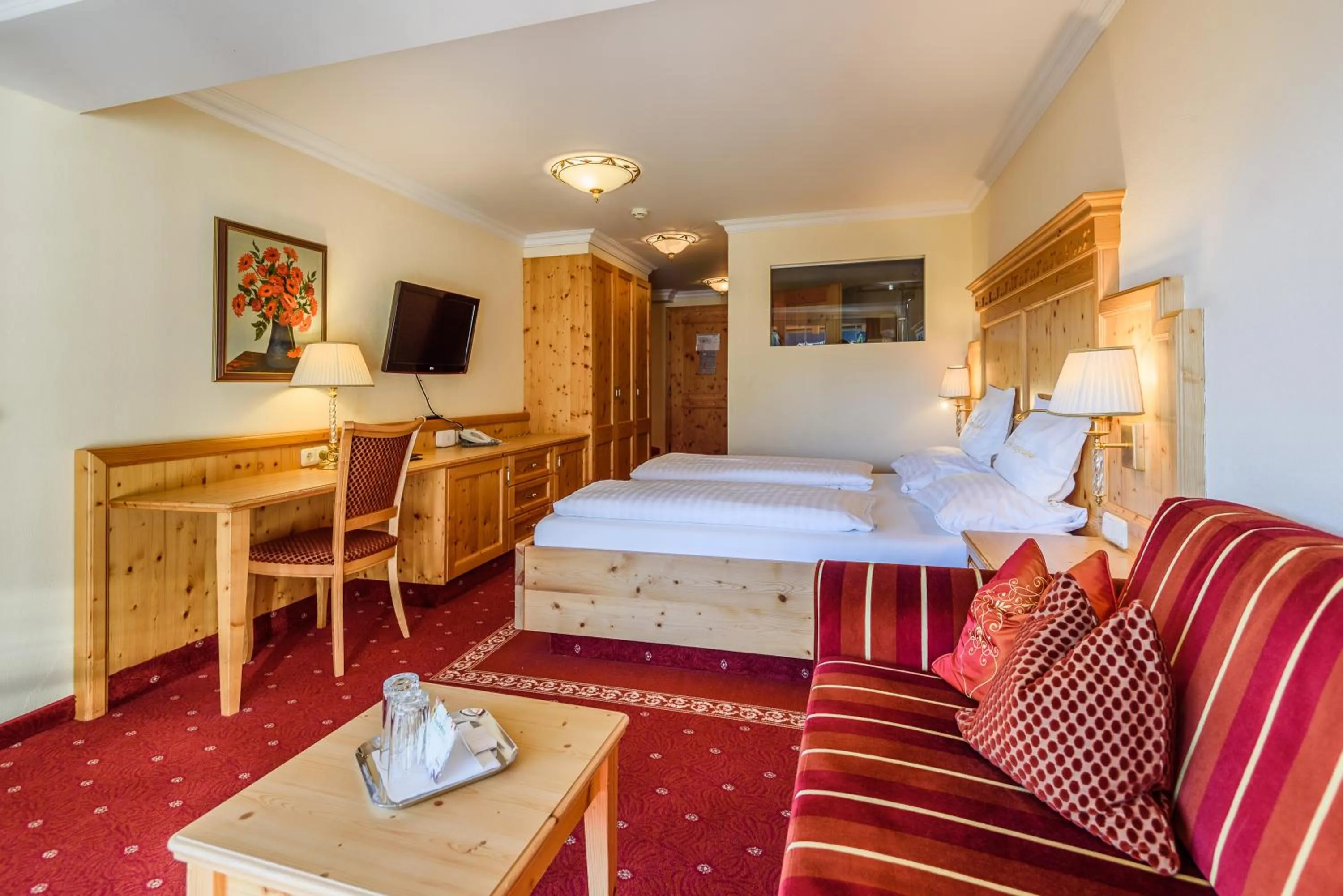 Bed in Vier Jahreszeiten Wellnessresort Achensee