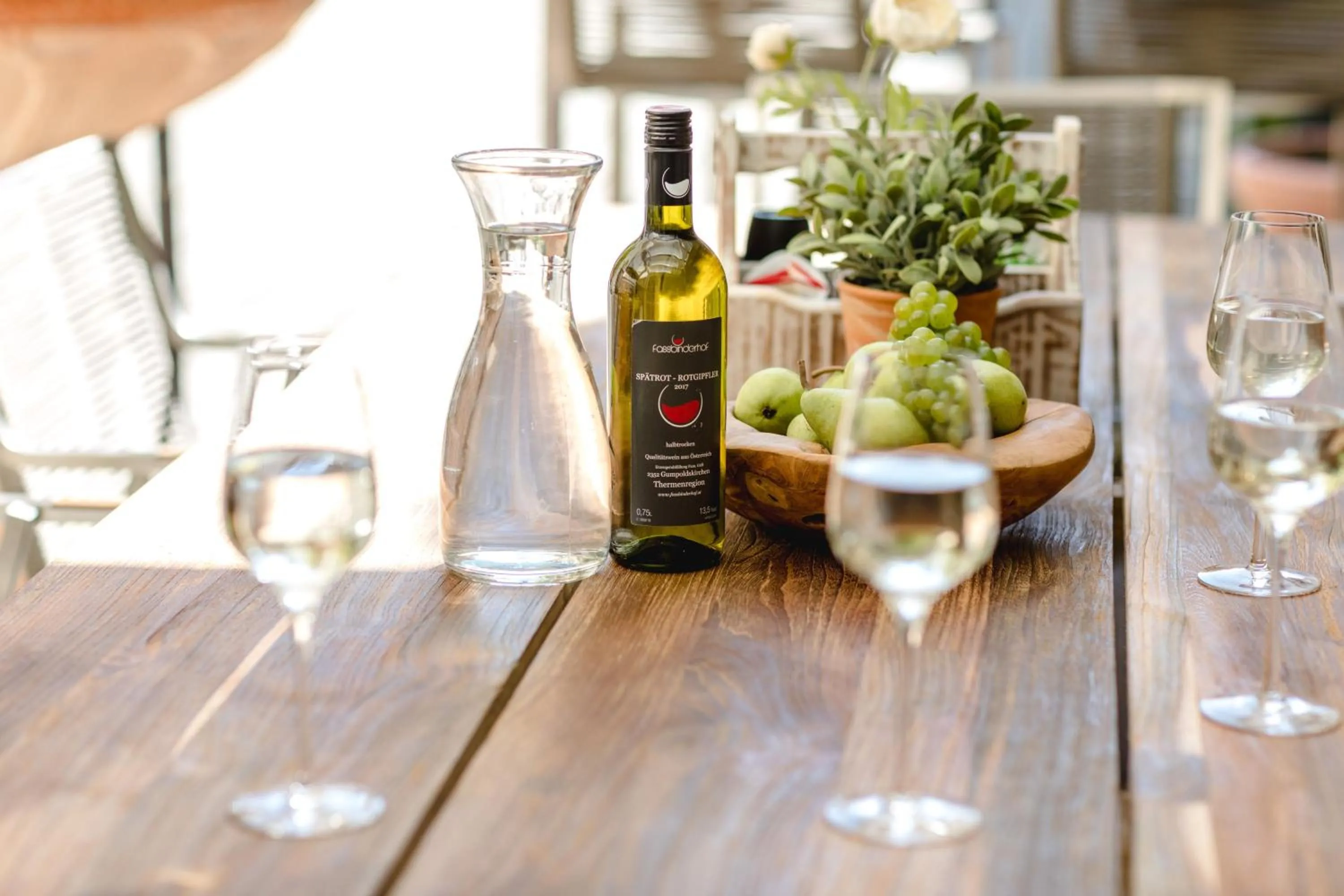 Balcony/Terrace in Winzerhotel Gumpoldskirchen