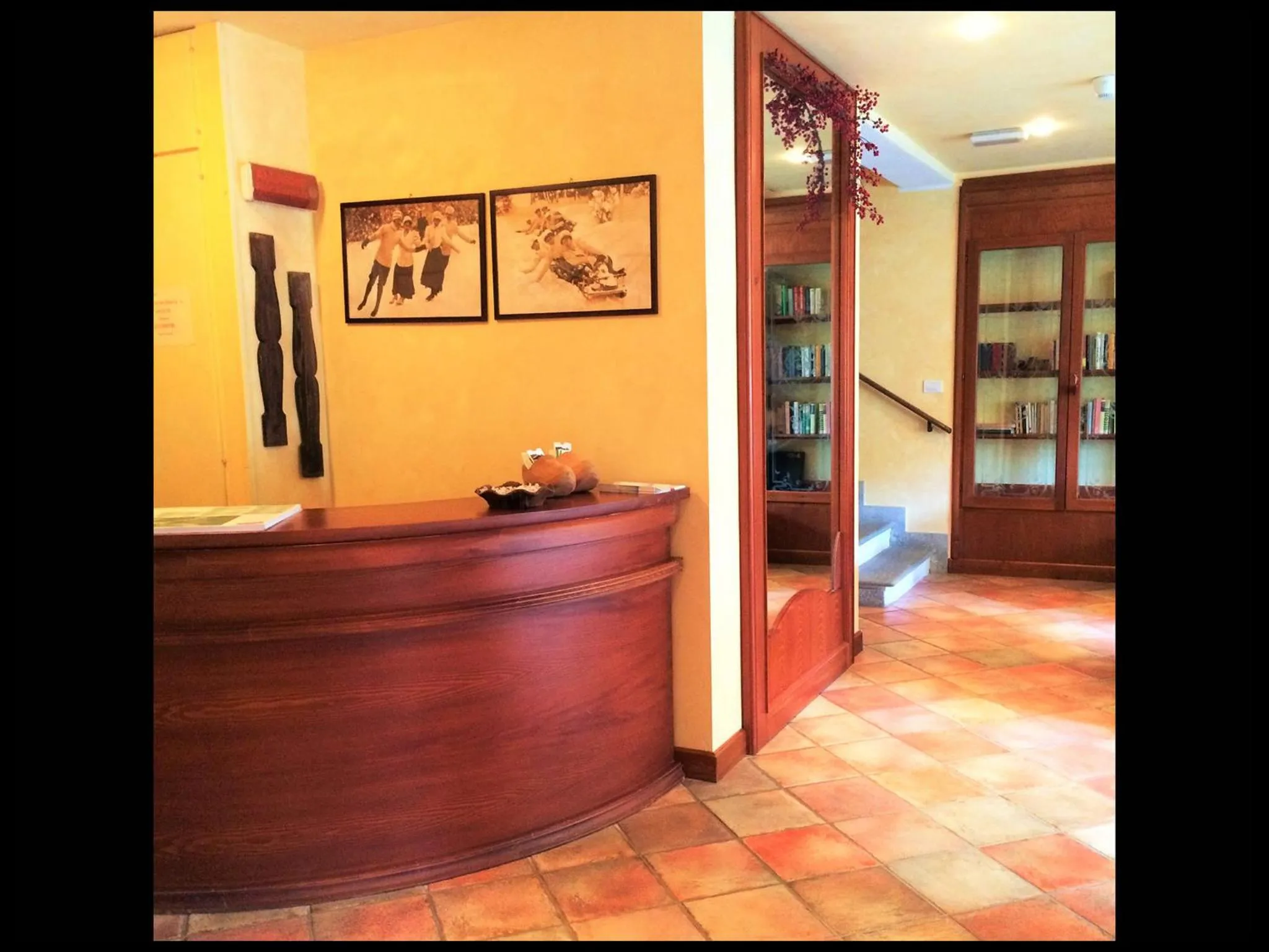 Lobby or reception in R.T.A. Hotel Monte Rosa