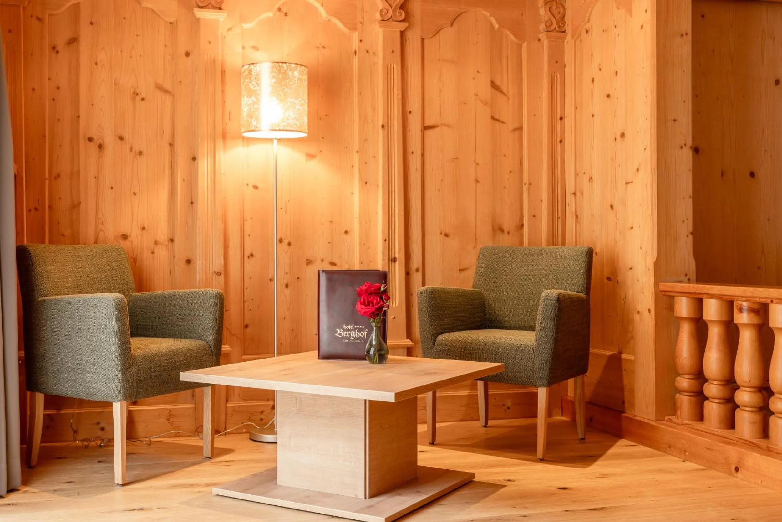 Seating area in Hotel Berghof