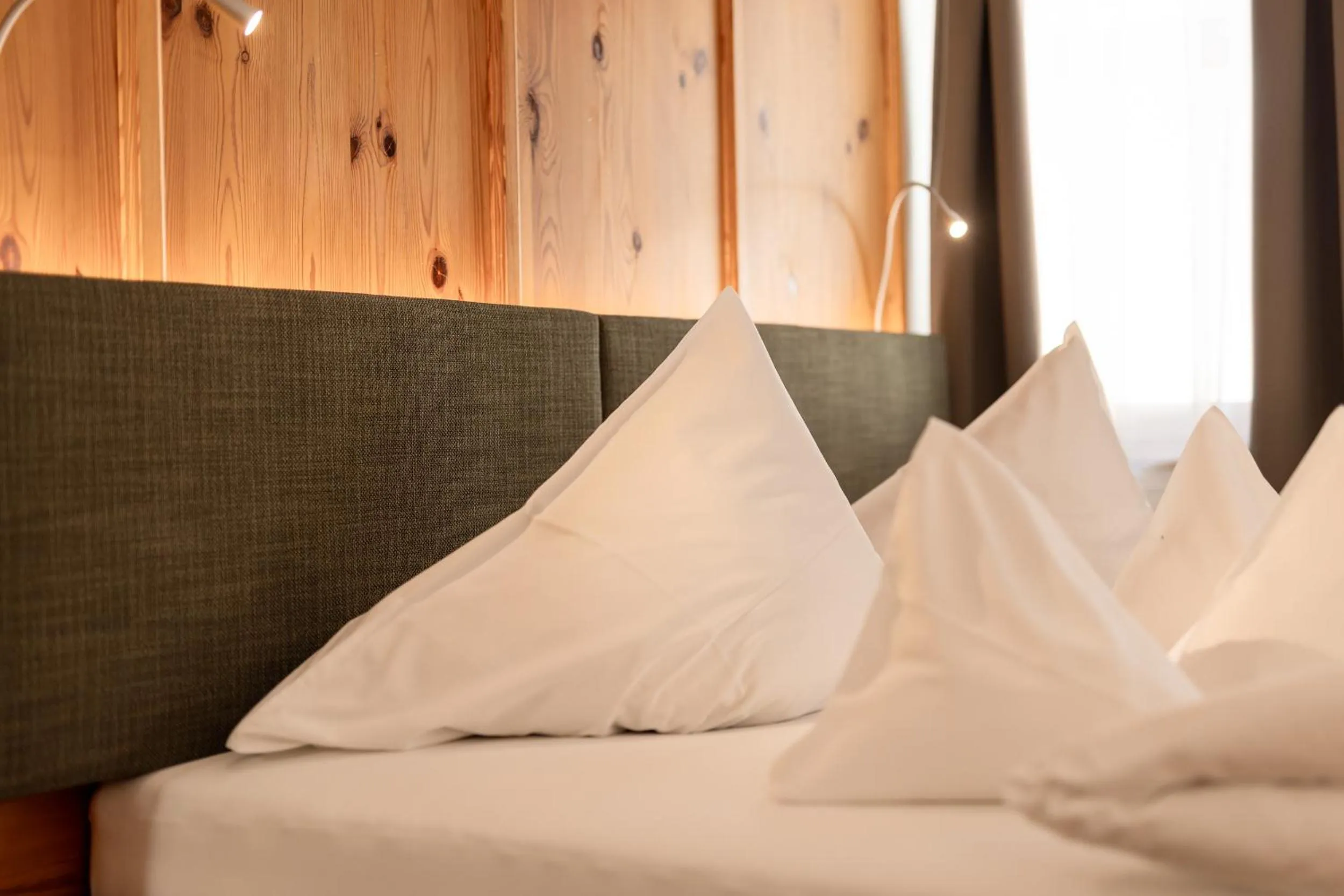 Bed in Hotel Berghof