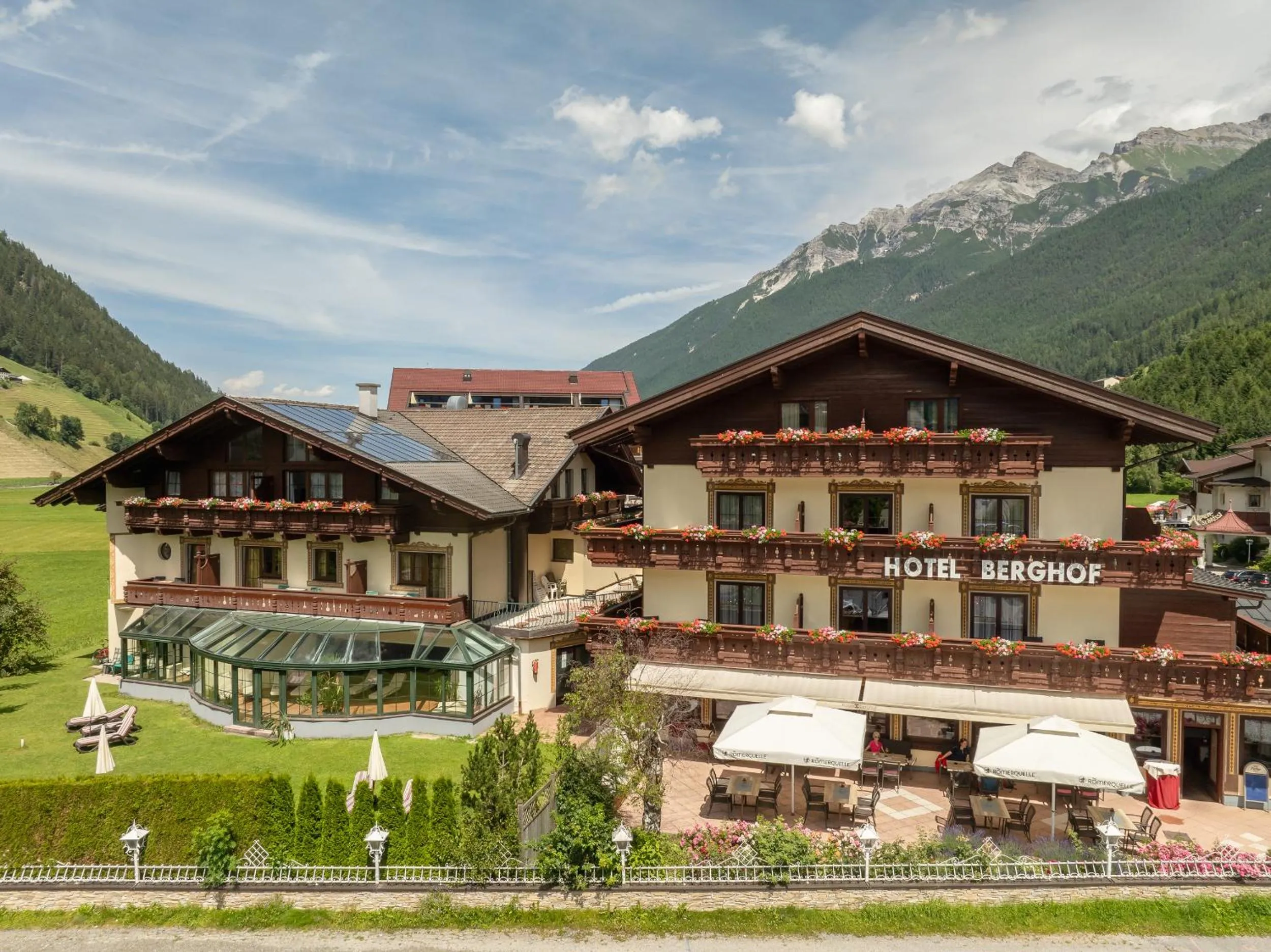 Bird's eye view in Hotel Berghof