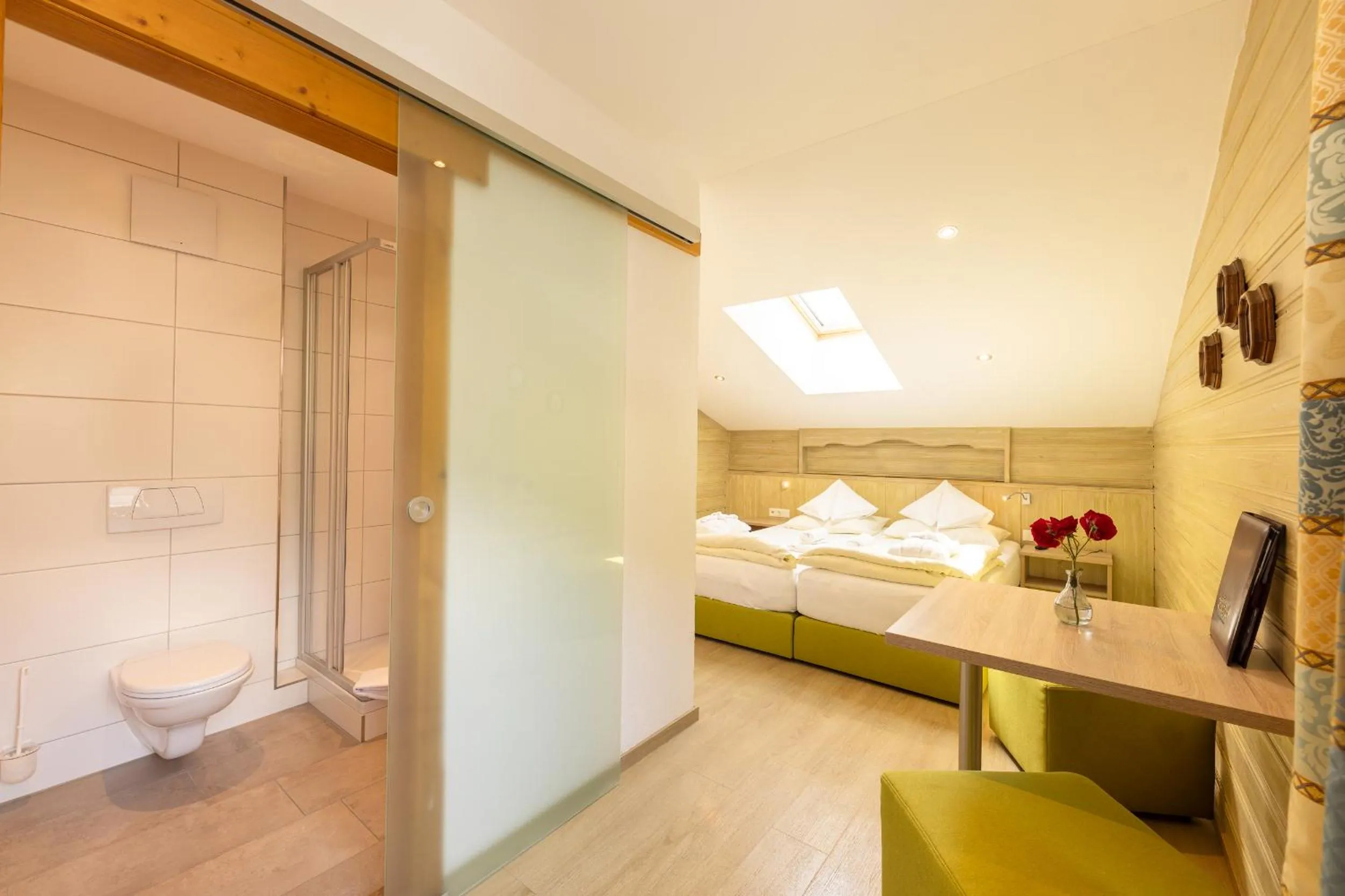 Photo of the whole room, Bed in Hotel Berghof