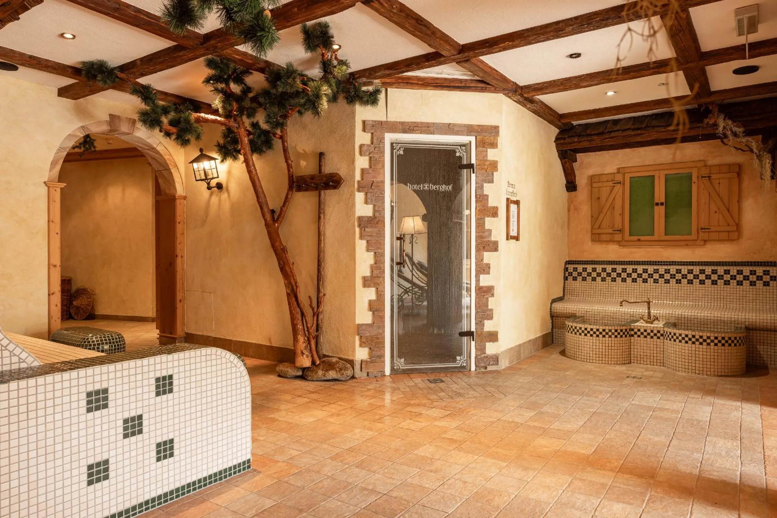 Spa and wellness centre/facilities in Hotel Berghof