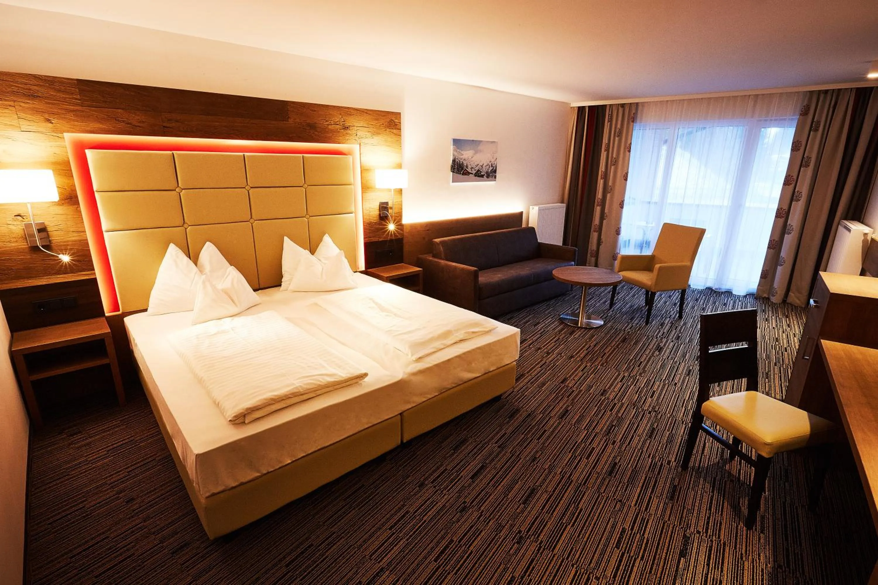 Photo of the whole room, Bed in Hotel Wagrainerhof