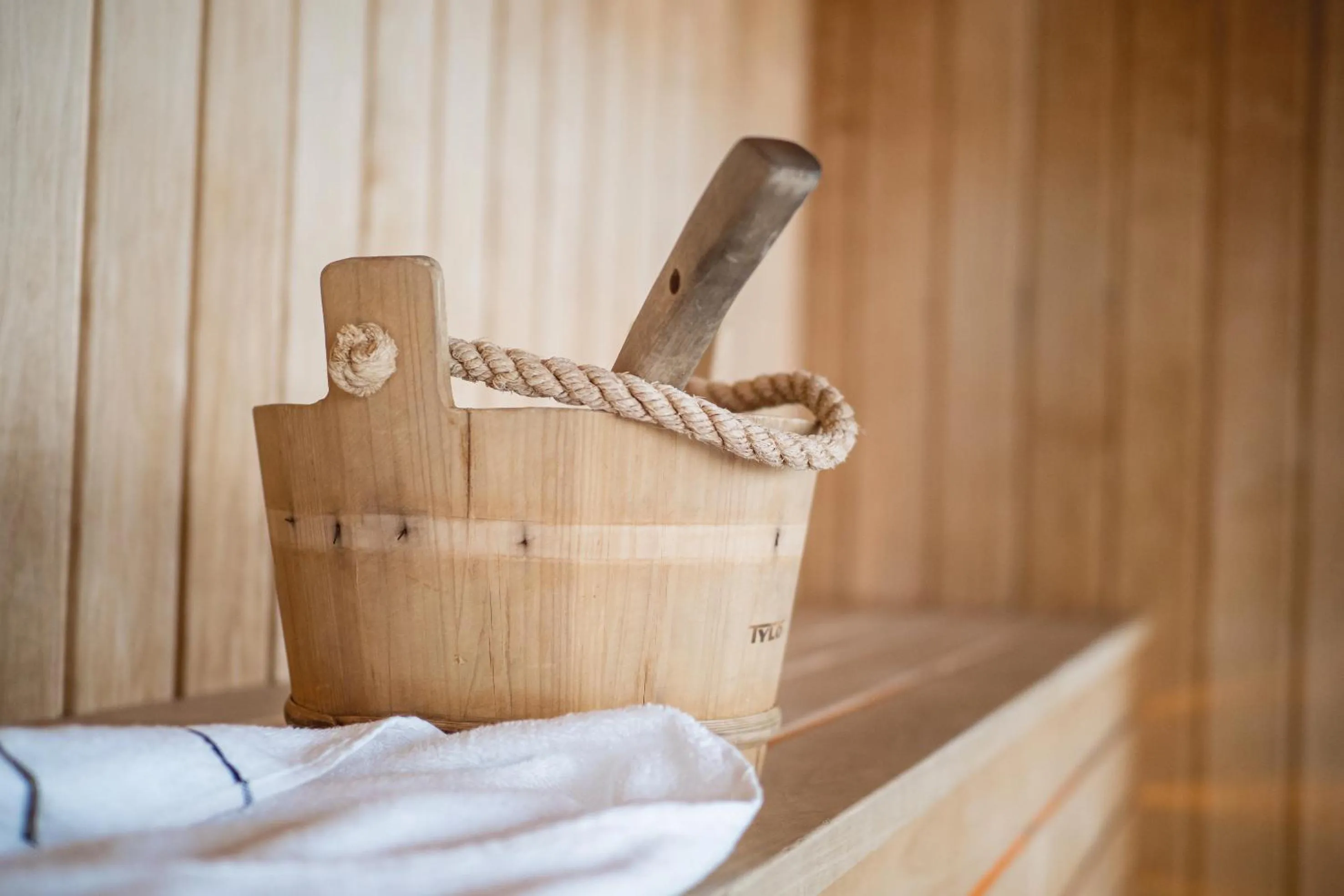 Sauna in Elite Hotel Knaust