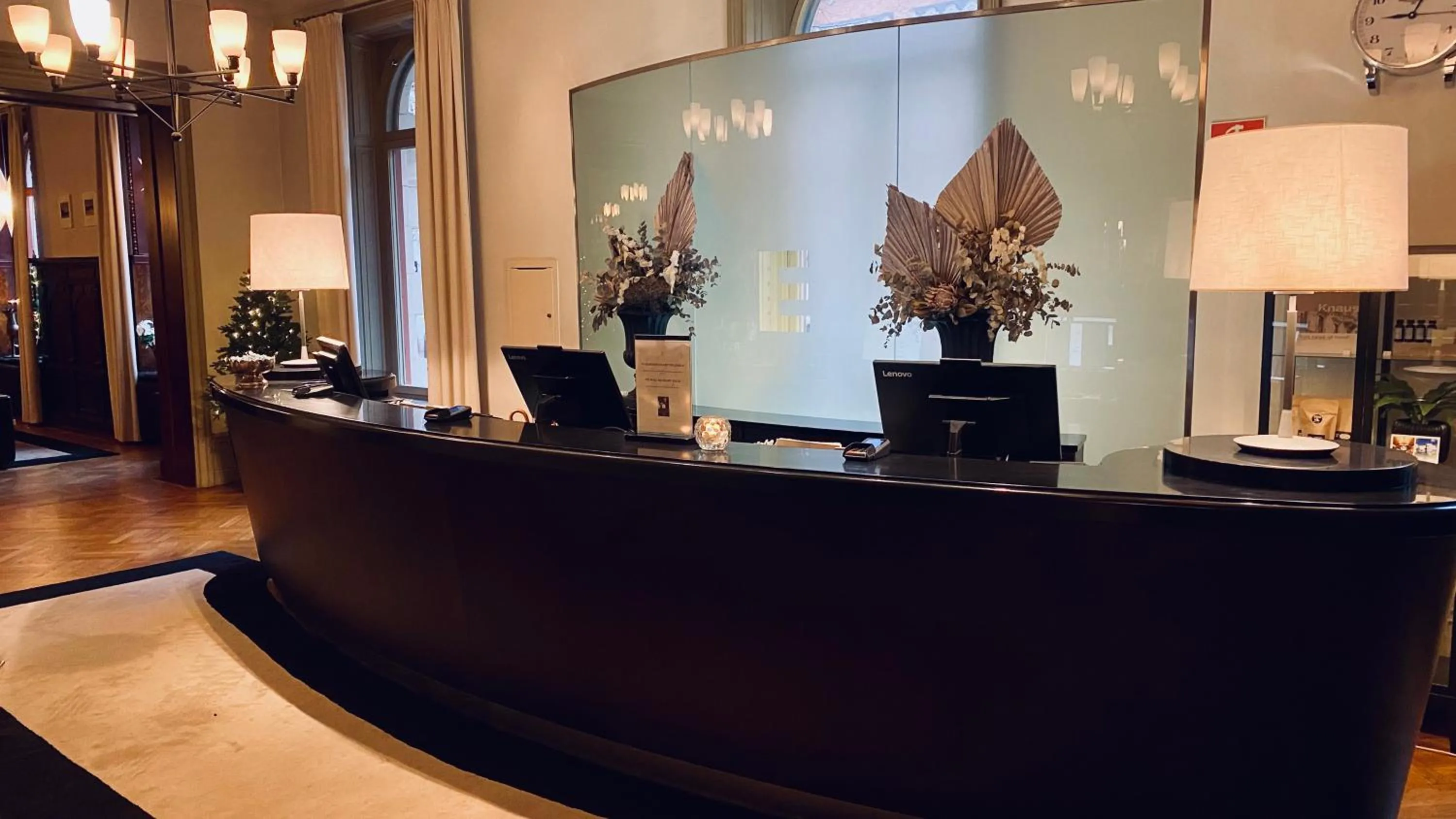 Lobby or reception in Elite Hotel Knaust