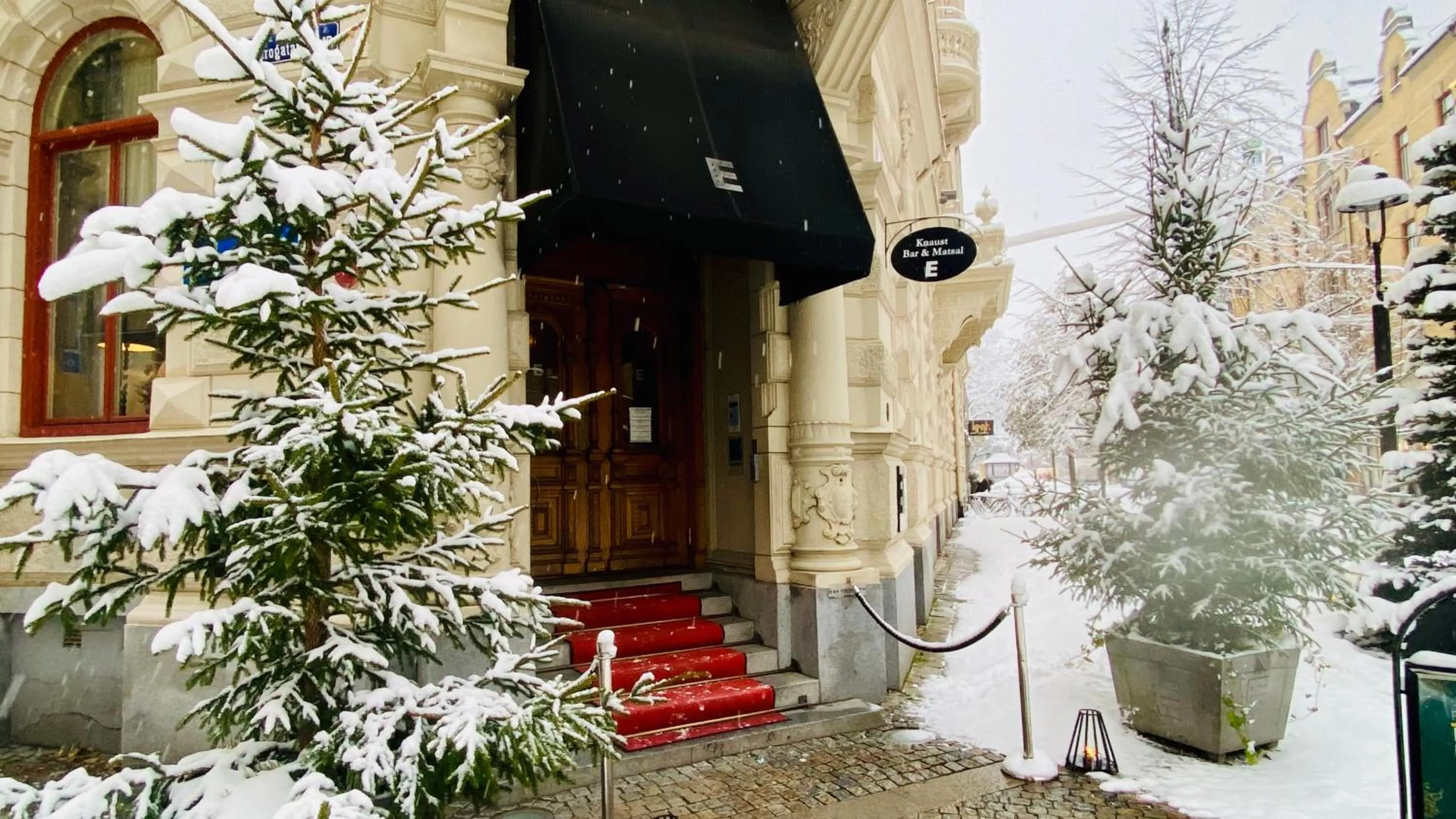 Facade/entrance in Elite Hotel Knaust