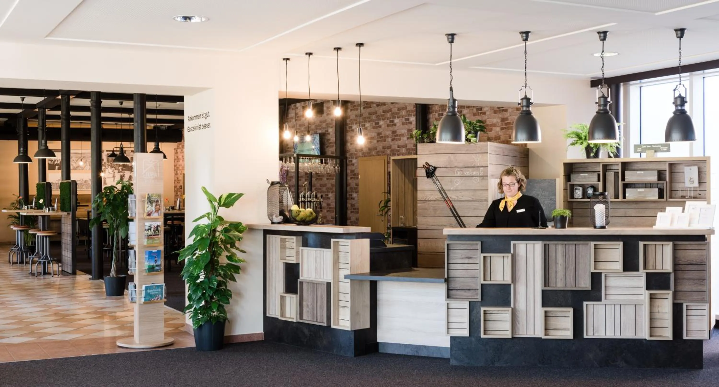 Lobby or reception in JUFA Hotel Fürstenfeld