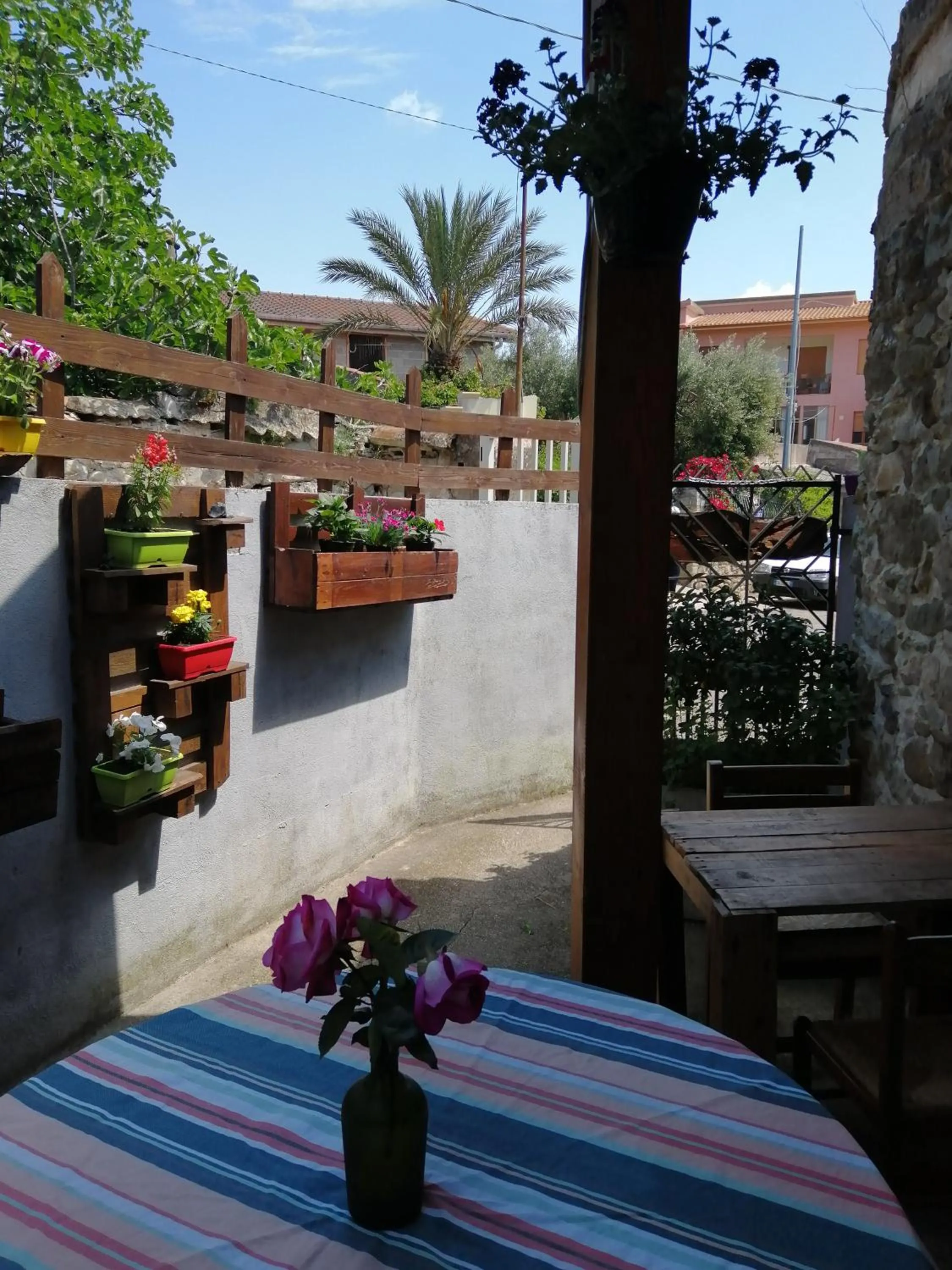 Garden in B&B Daddanca