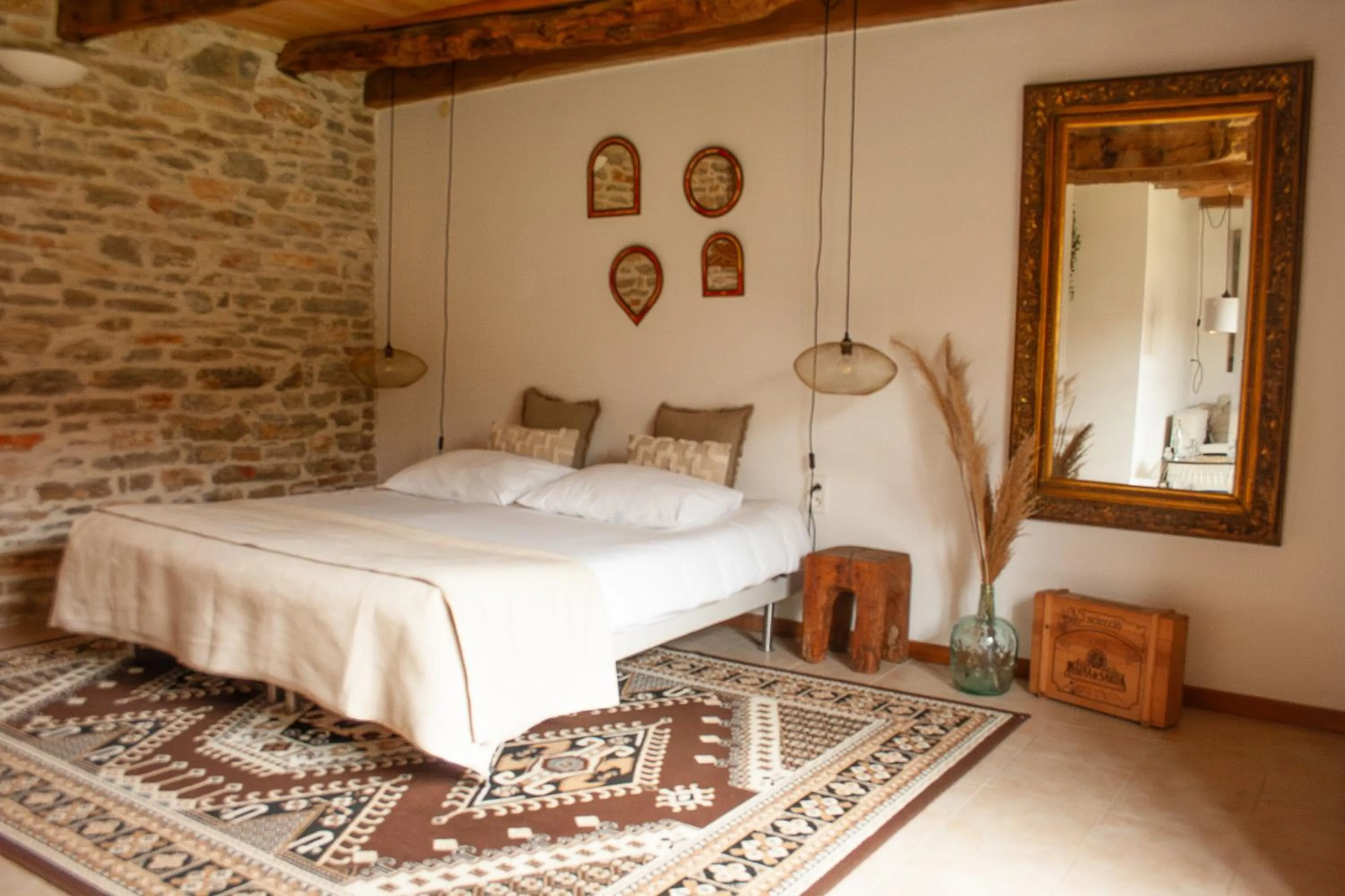 Bedroom, Bed in Chambres d'hôtes Pech Blanc