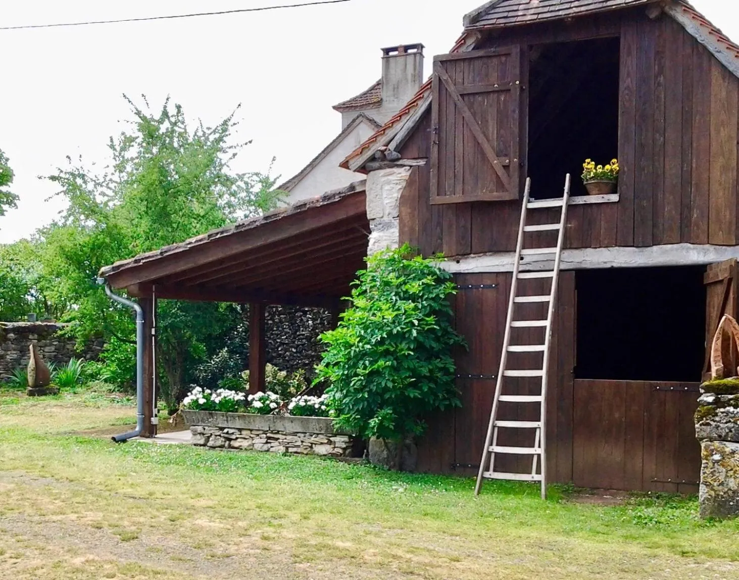 Garden in Chambres d'hôtes Pech Blanc