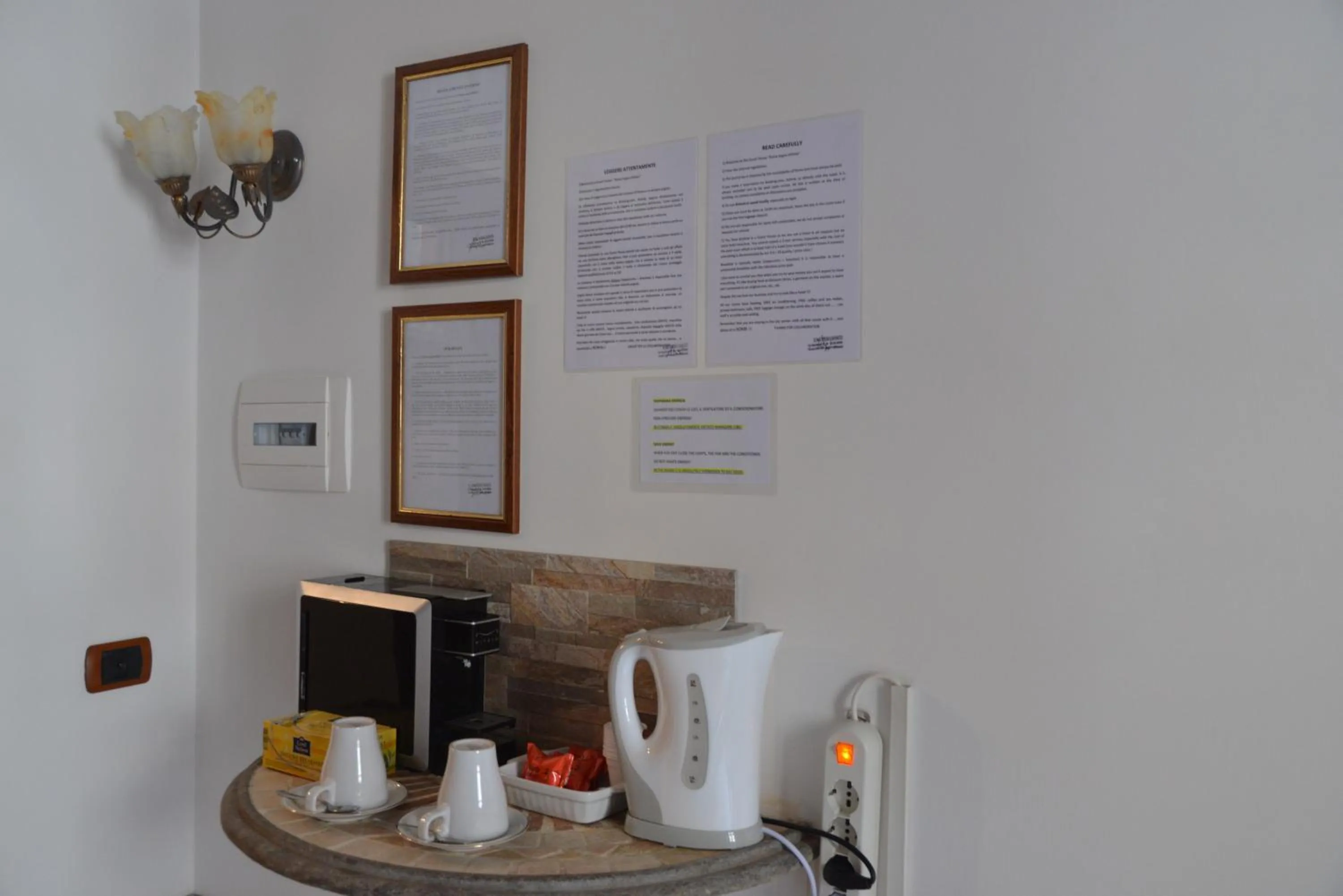 Coffee/tea facilities in Roma sogno infinito