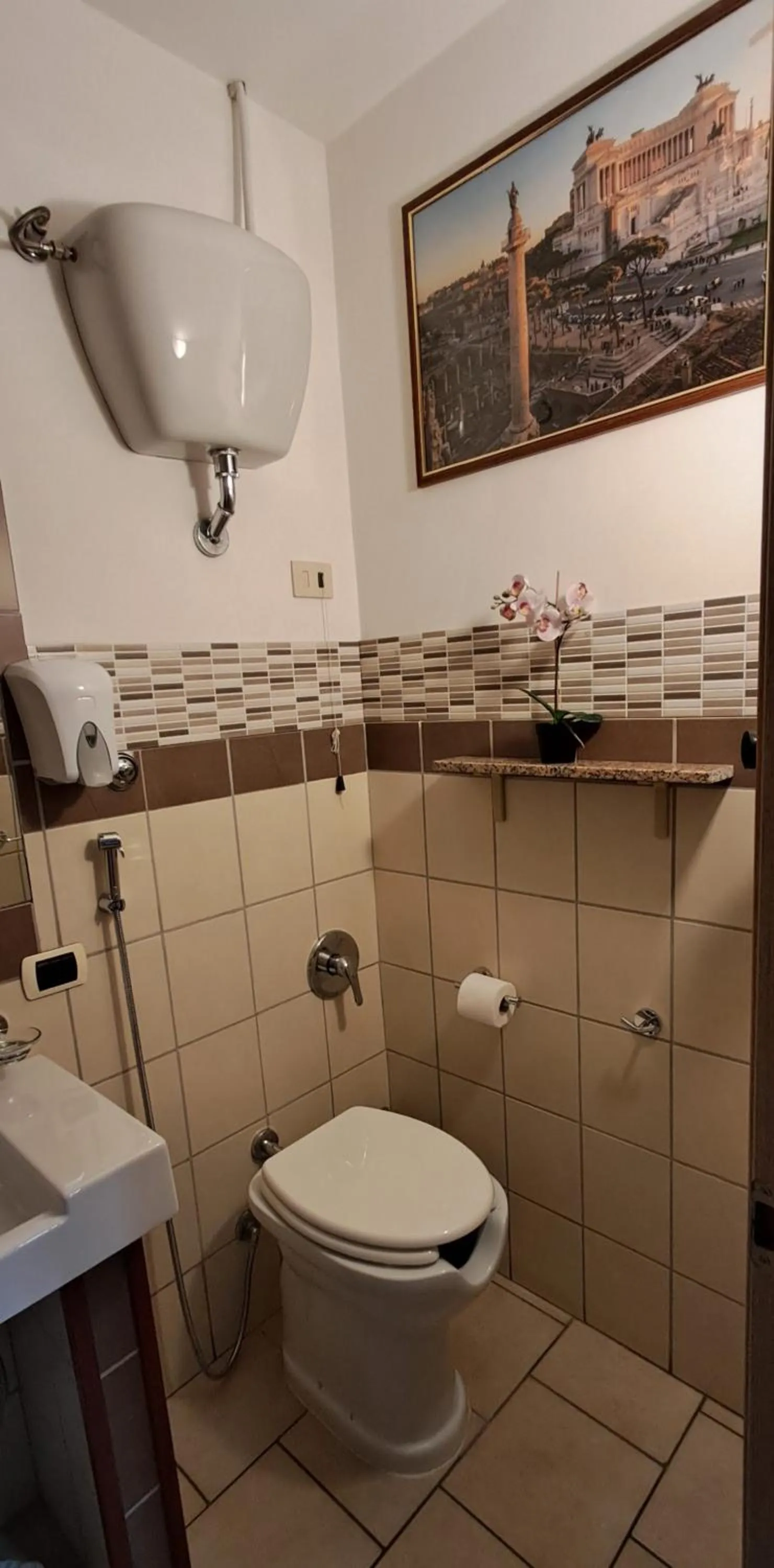 Shower in Roma sogno infinito