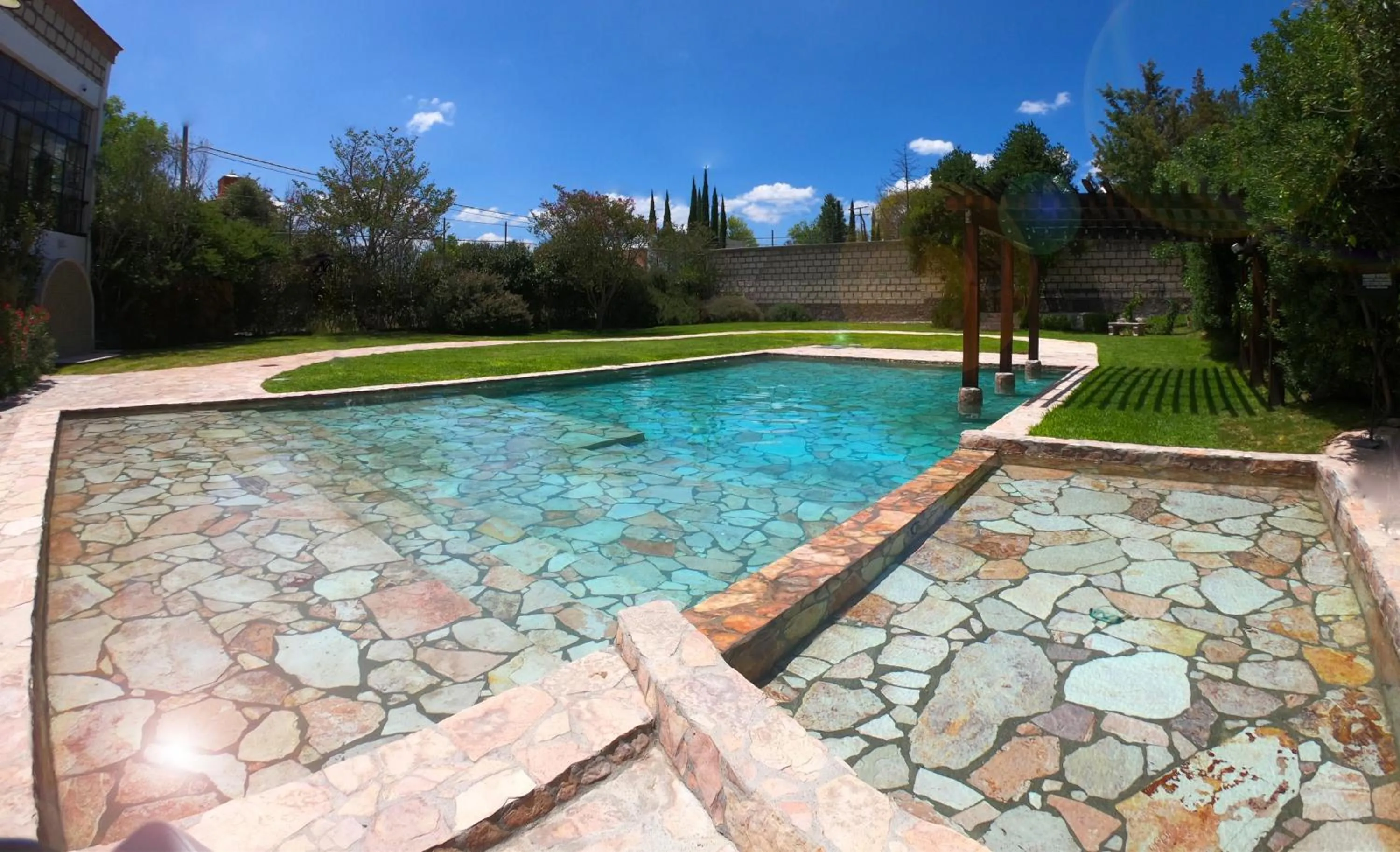 Swimming pool in Hacienda San Patricio