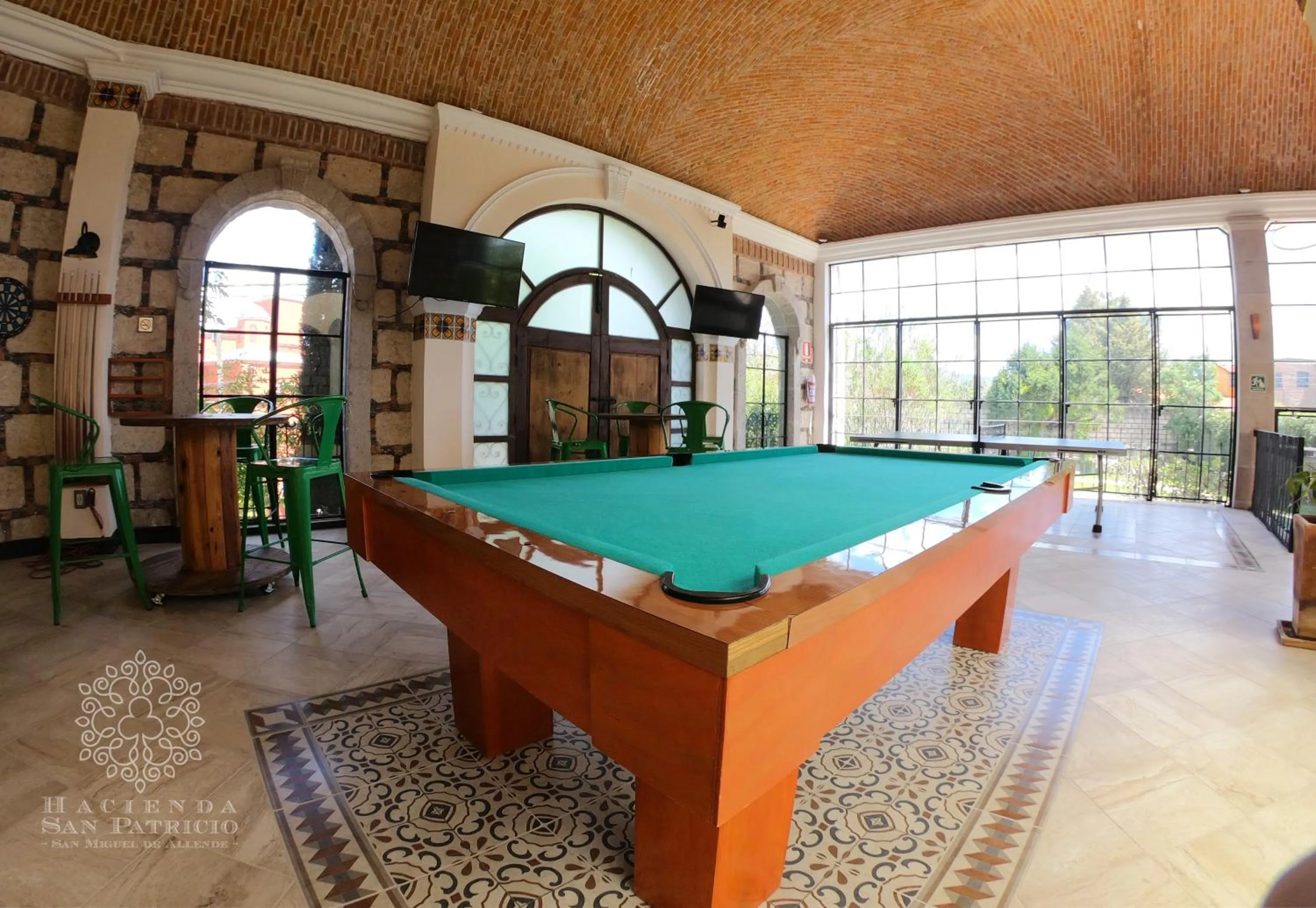 Billiard in Hacienda San Patricio