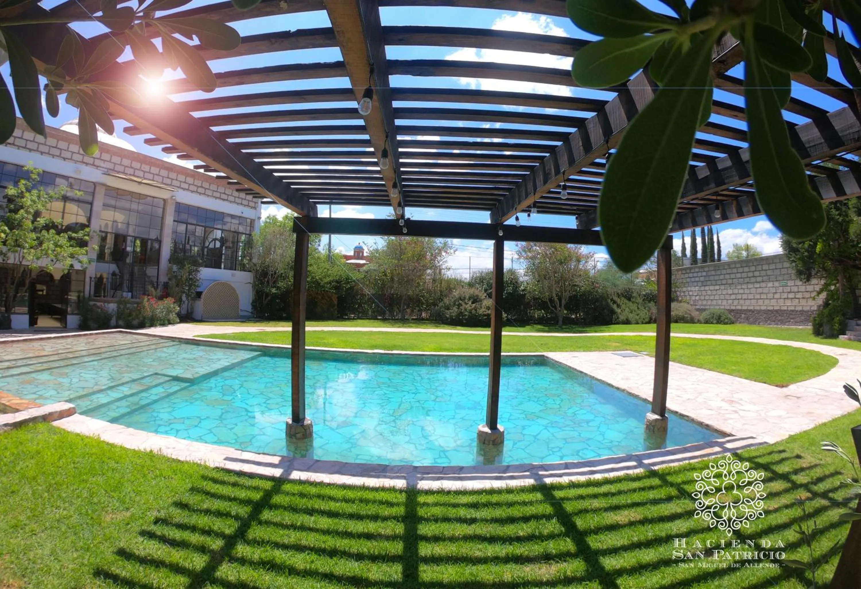 Swimming pool in Hacienda San Patricio