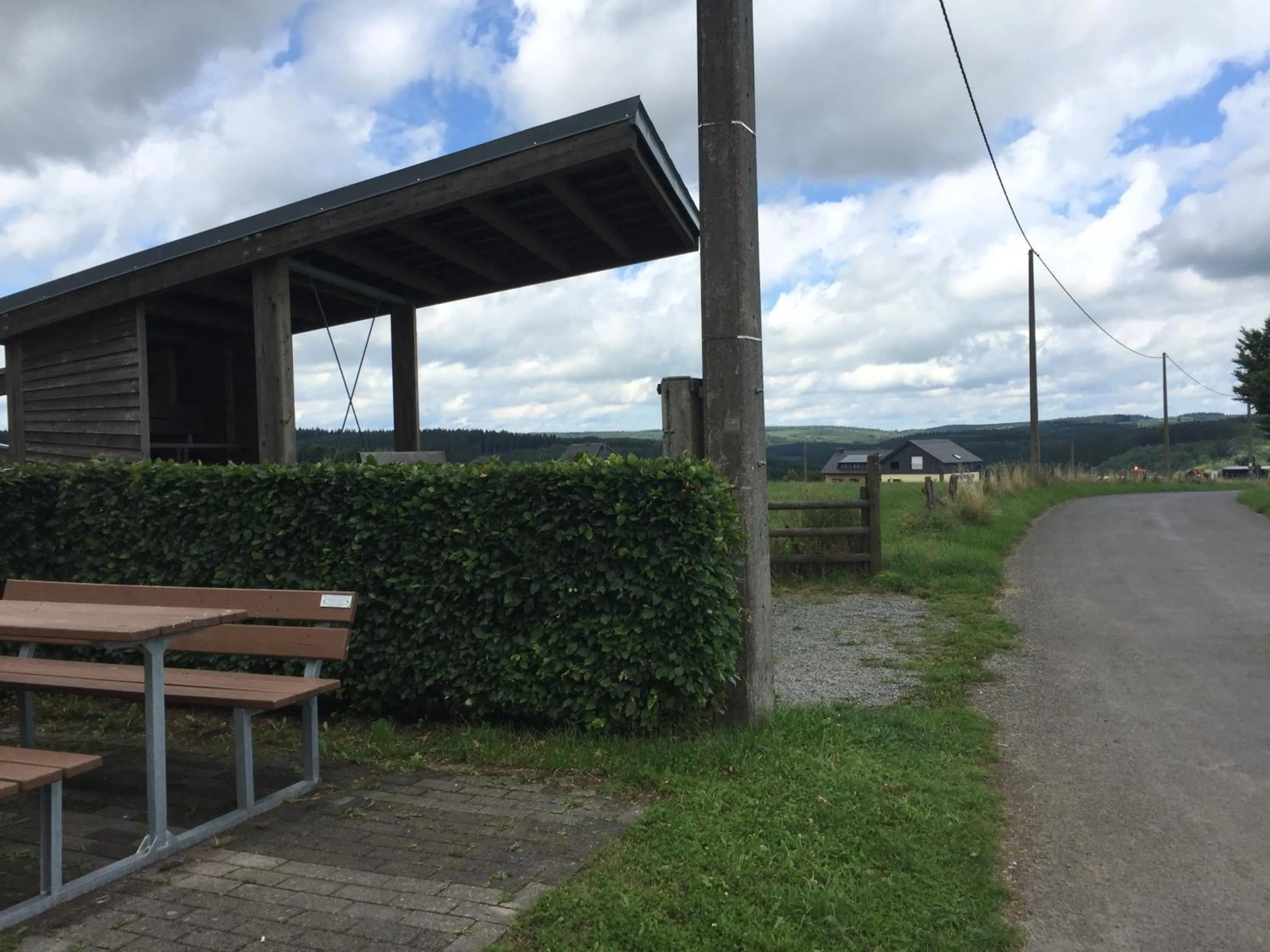 Natural landscape in B&B De Eifelhoeve