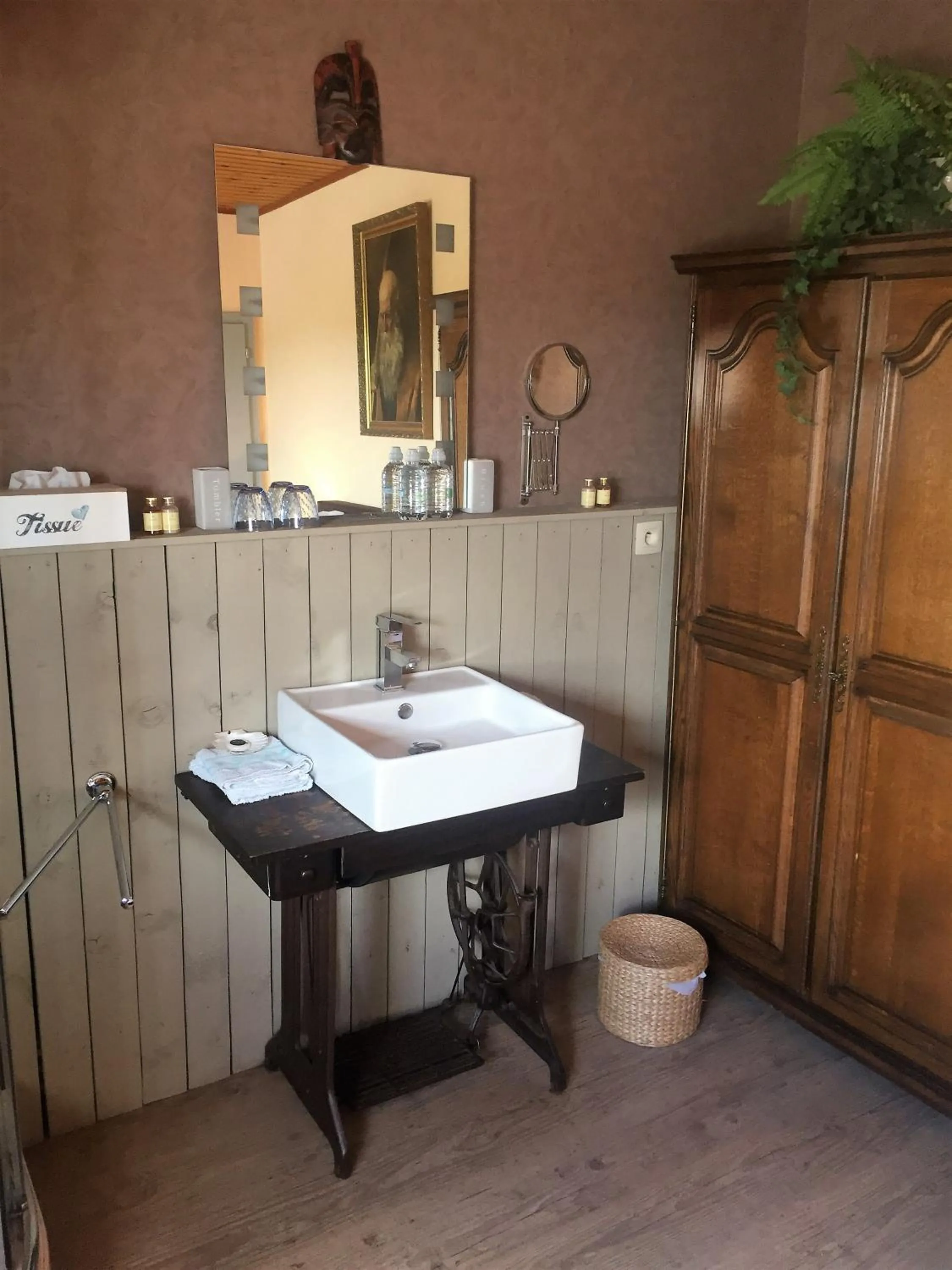 Decorative detail in B&B De Eifelhoeve