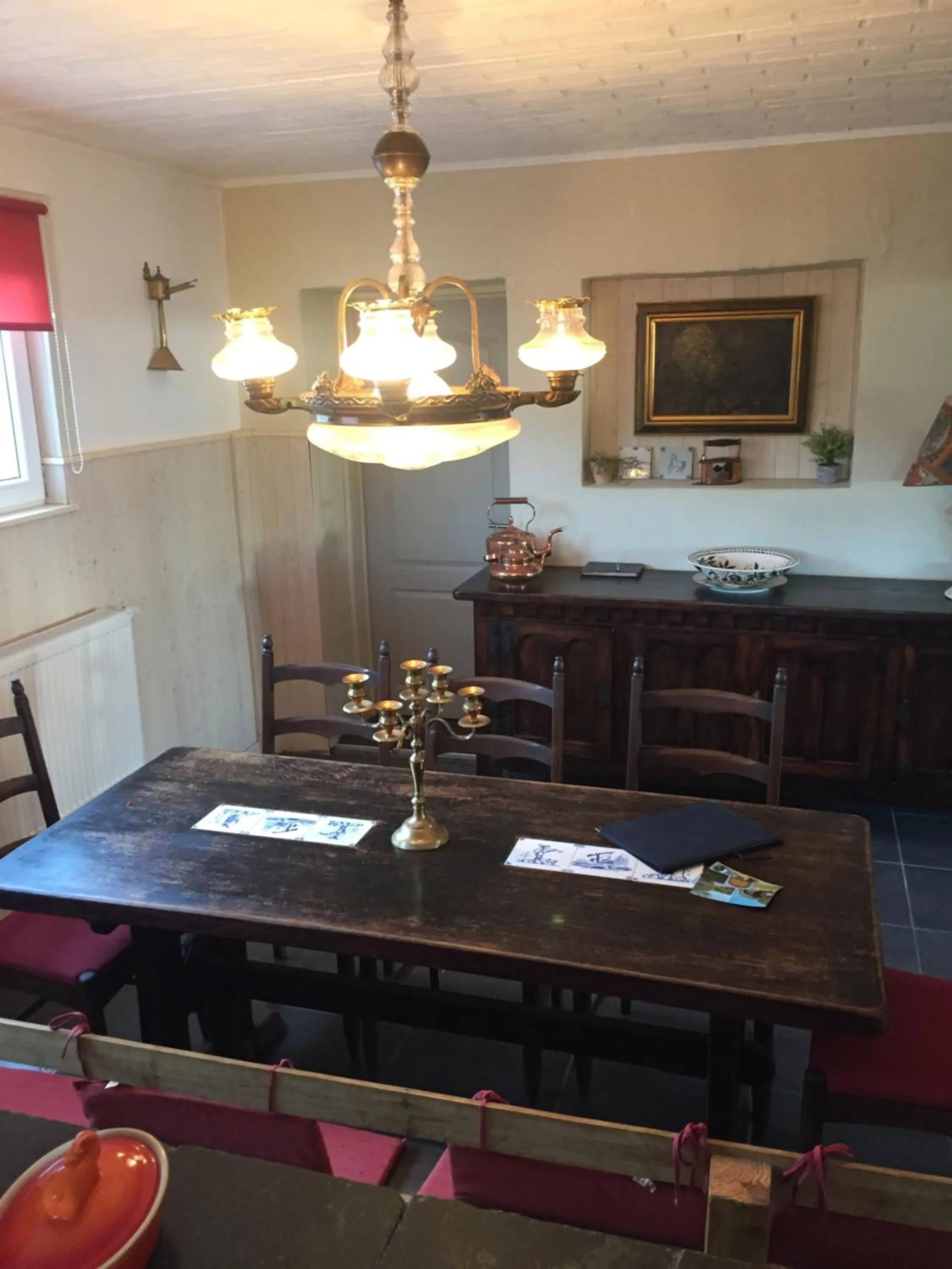 Decorative detail in B&B De Eifelhoeve