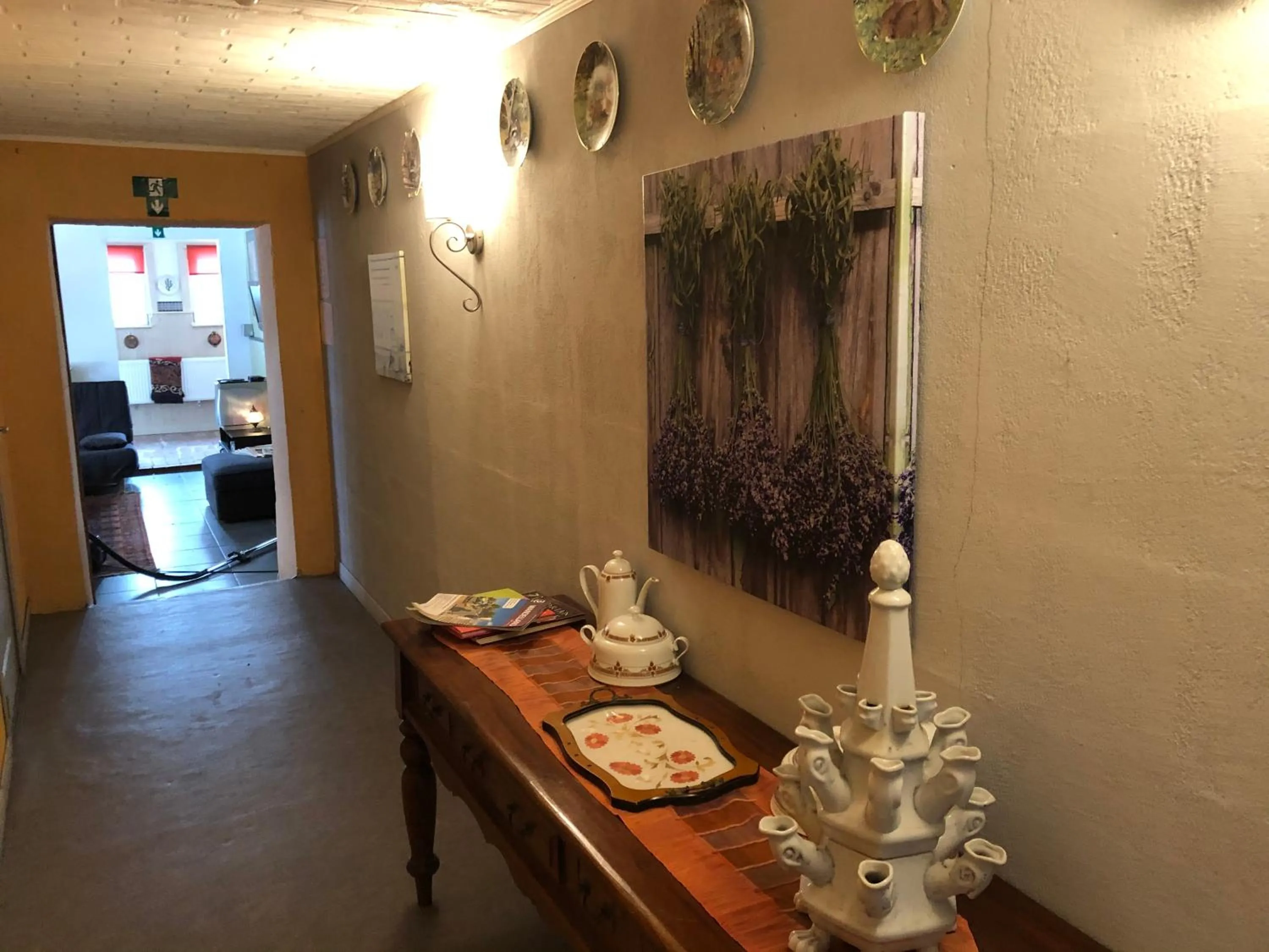 Decorative detail in B&B De Eifelhoeve