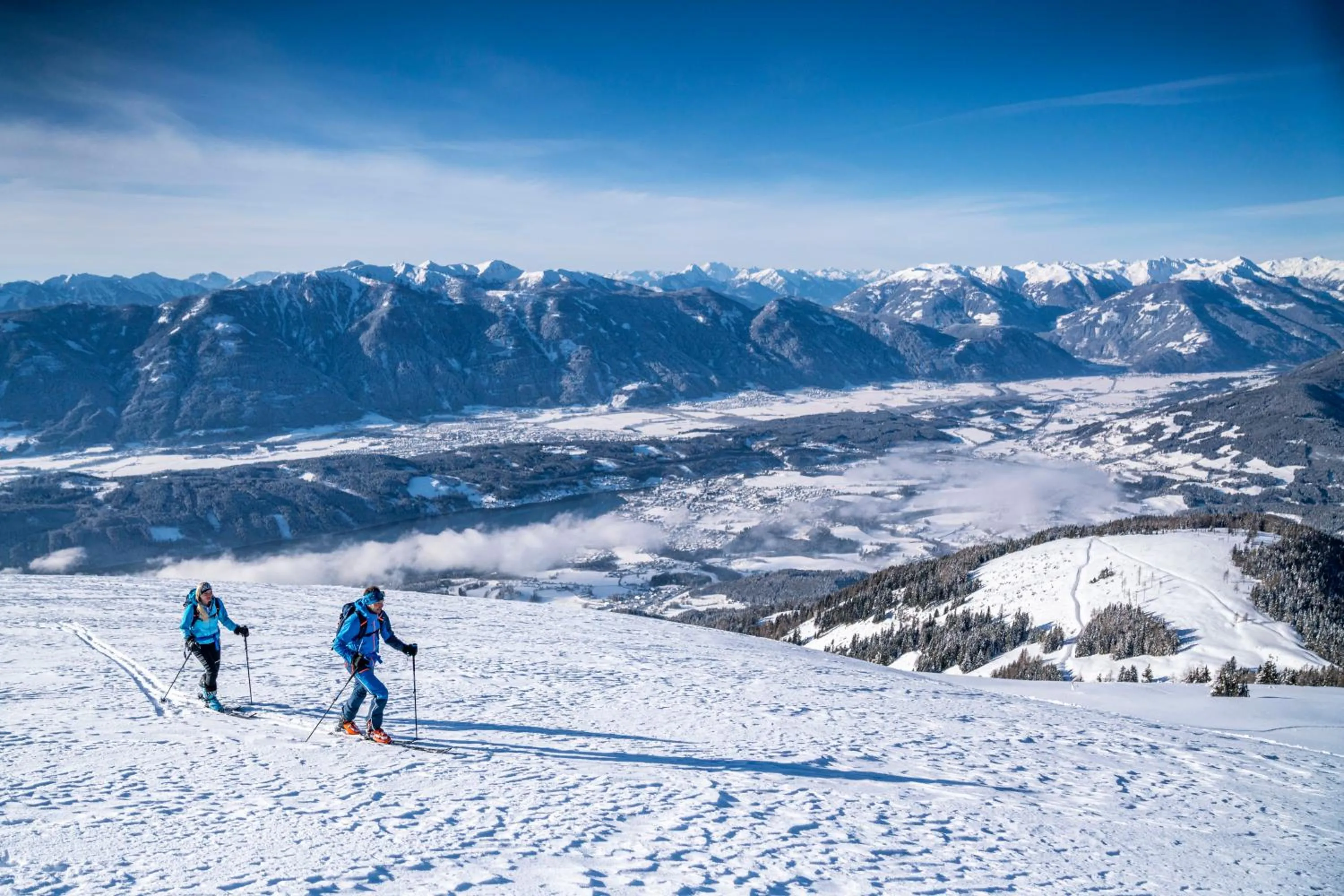 Natural landscape in Pension Linder