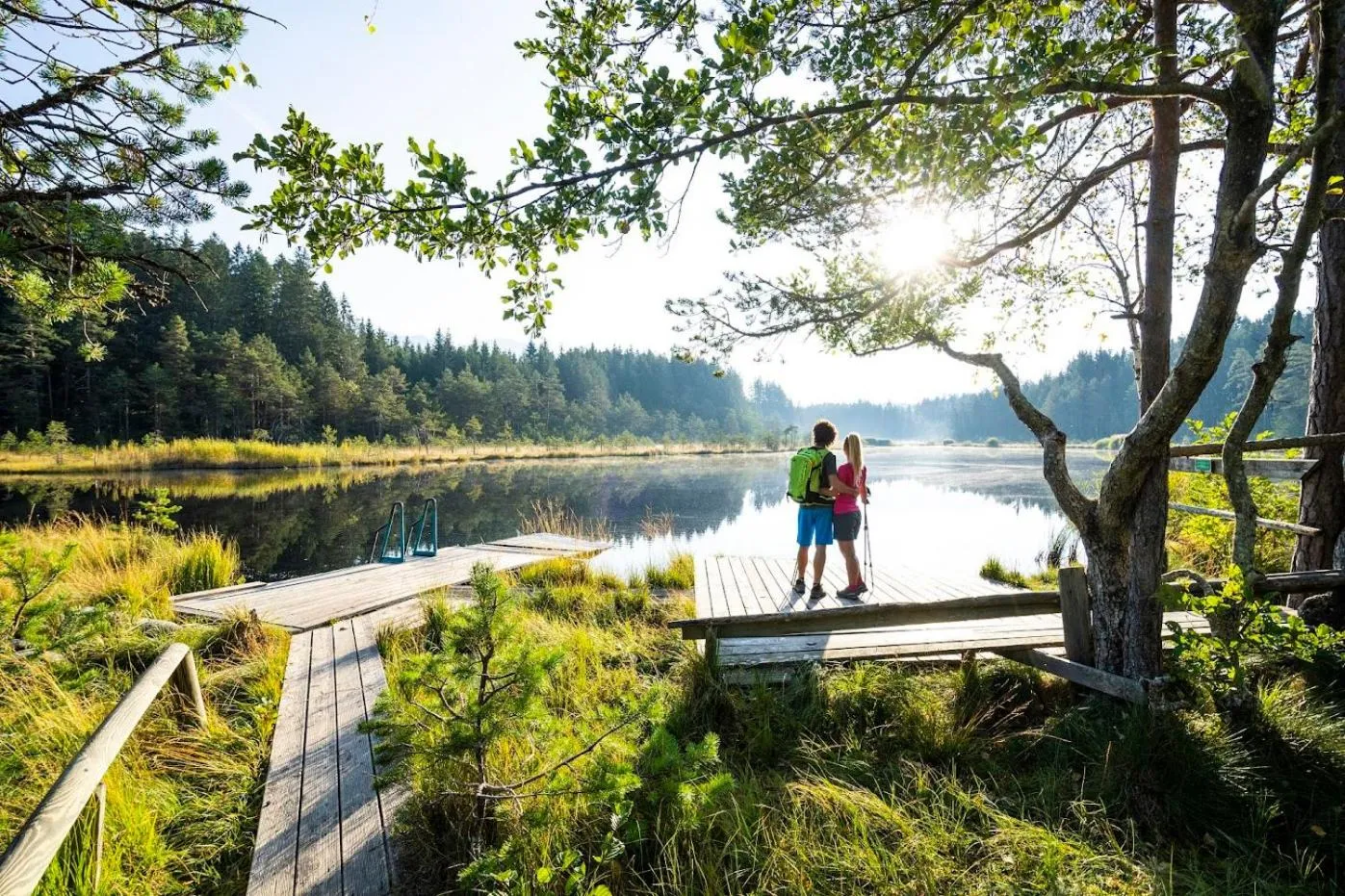 Hiking in Pension Linder